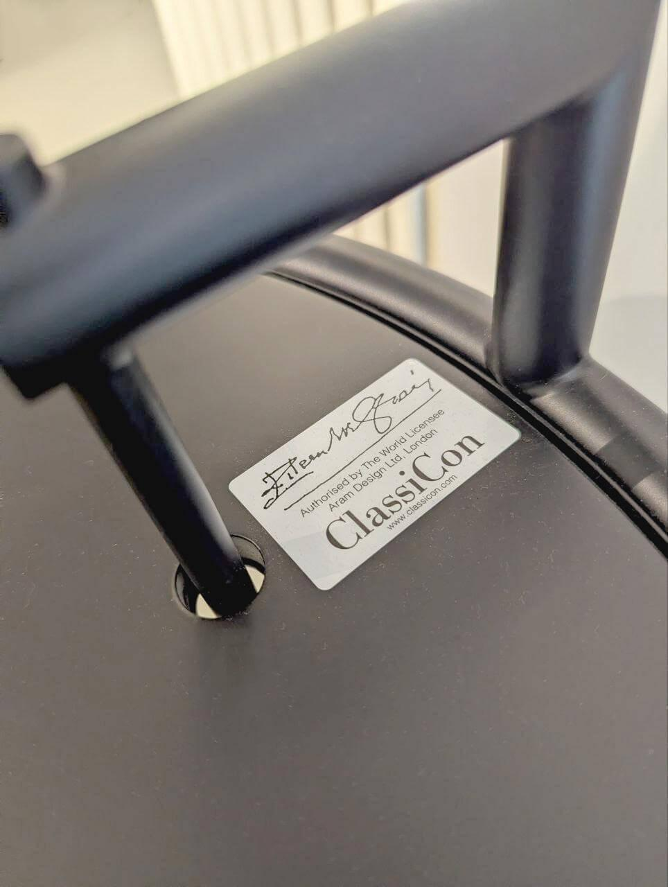 ClassiCon - Beistelltisch Adjustable Metall Schwarz Höhenverstellbar - 5