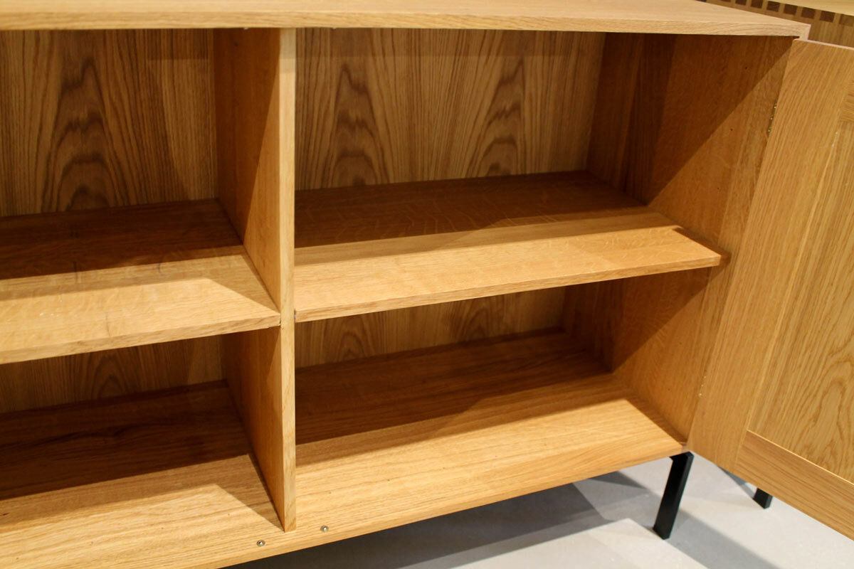 Carl Hansen & Søn - Sideboard FK63 Eiche GEölt Gestell Schwarz Lackiert - 7