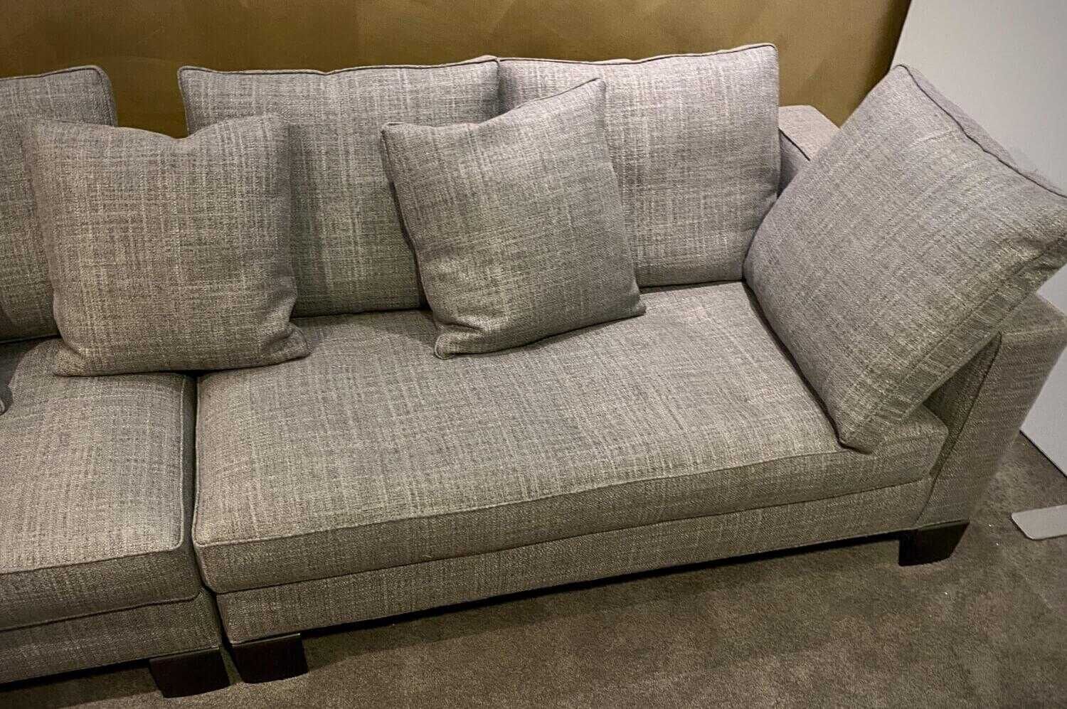 Minotti - Sofagruppe Pollock Stoff Bright Dunkelgrau - 3