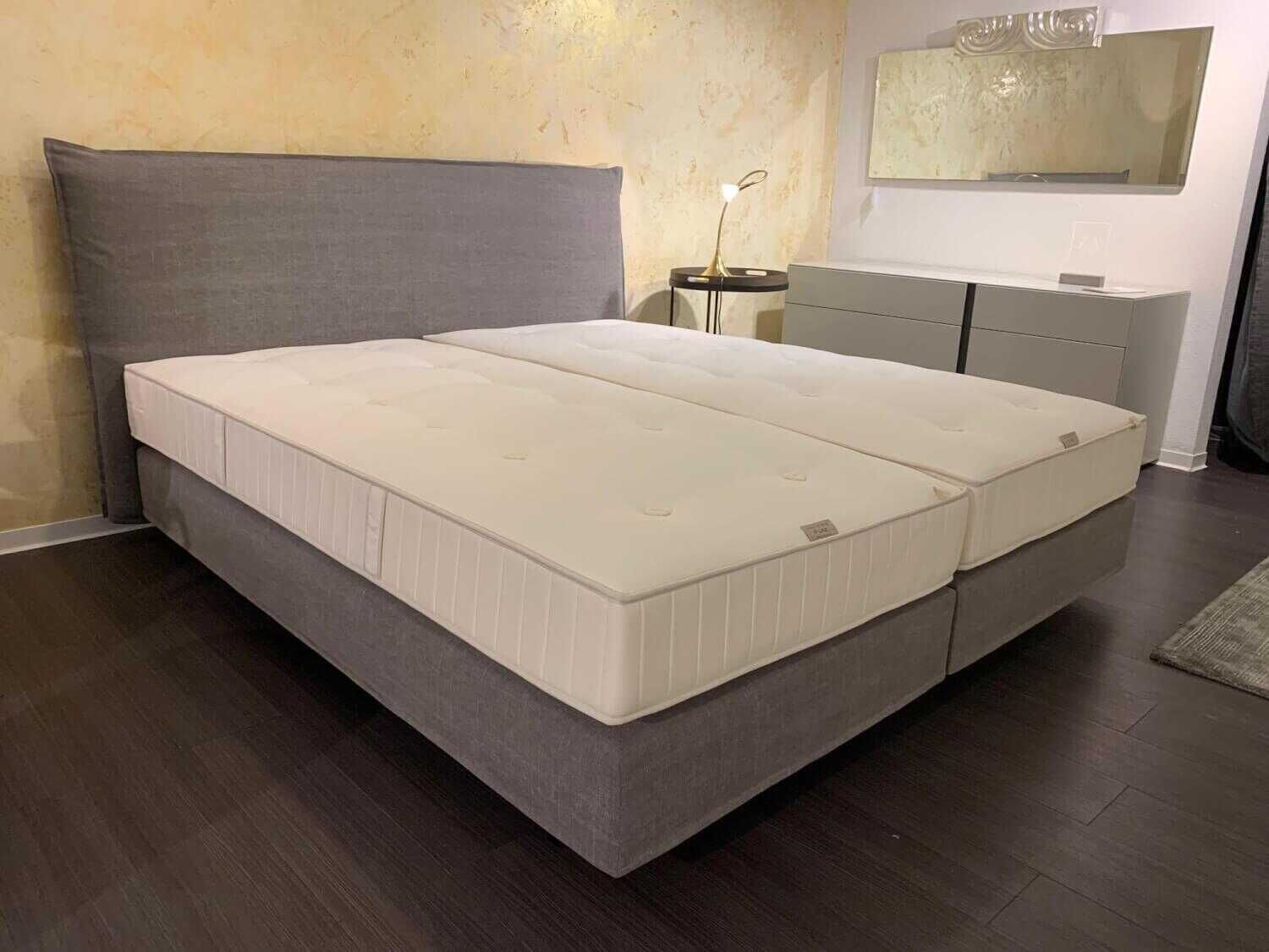 Schramm - Polsterbett Purebeds Limited Edition 20 Stoff Clara Stone Matratze Pure - 1