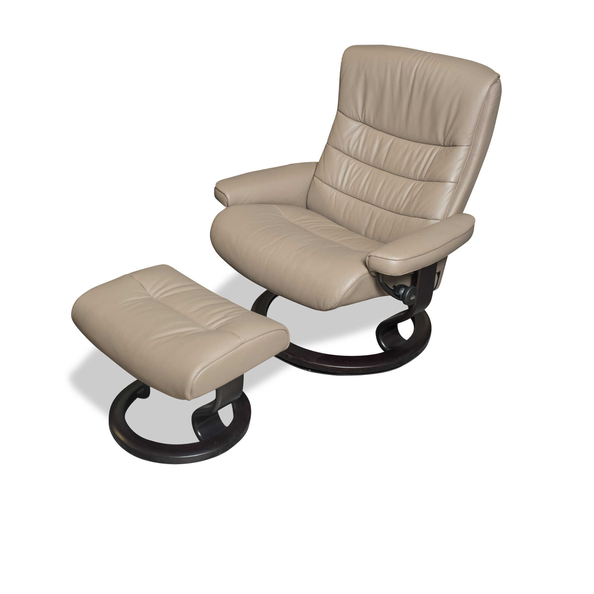 fst5a95299a24d21 Stressless - Sessel Nordic L Leder Batick Beige Classic Mit Hocker - 1