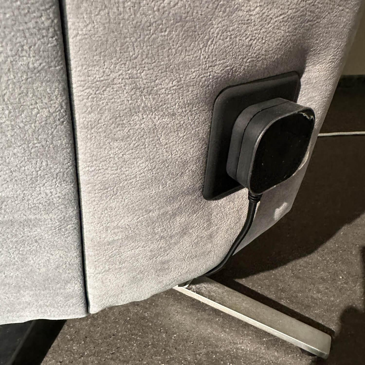 himolla - Sessel Easy Swing M Stoff 18 Nuvano Navy Grau 2-Motorisch Mit Aufstehhilfe - 2