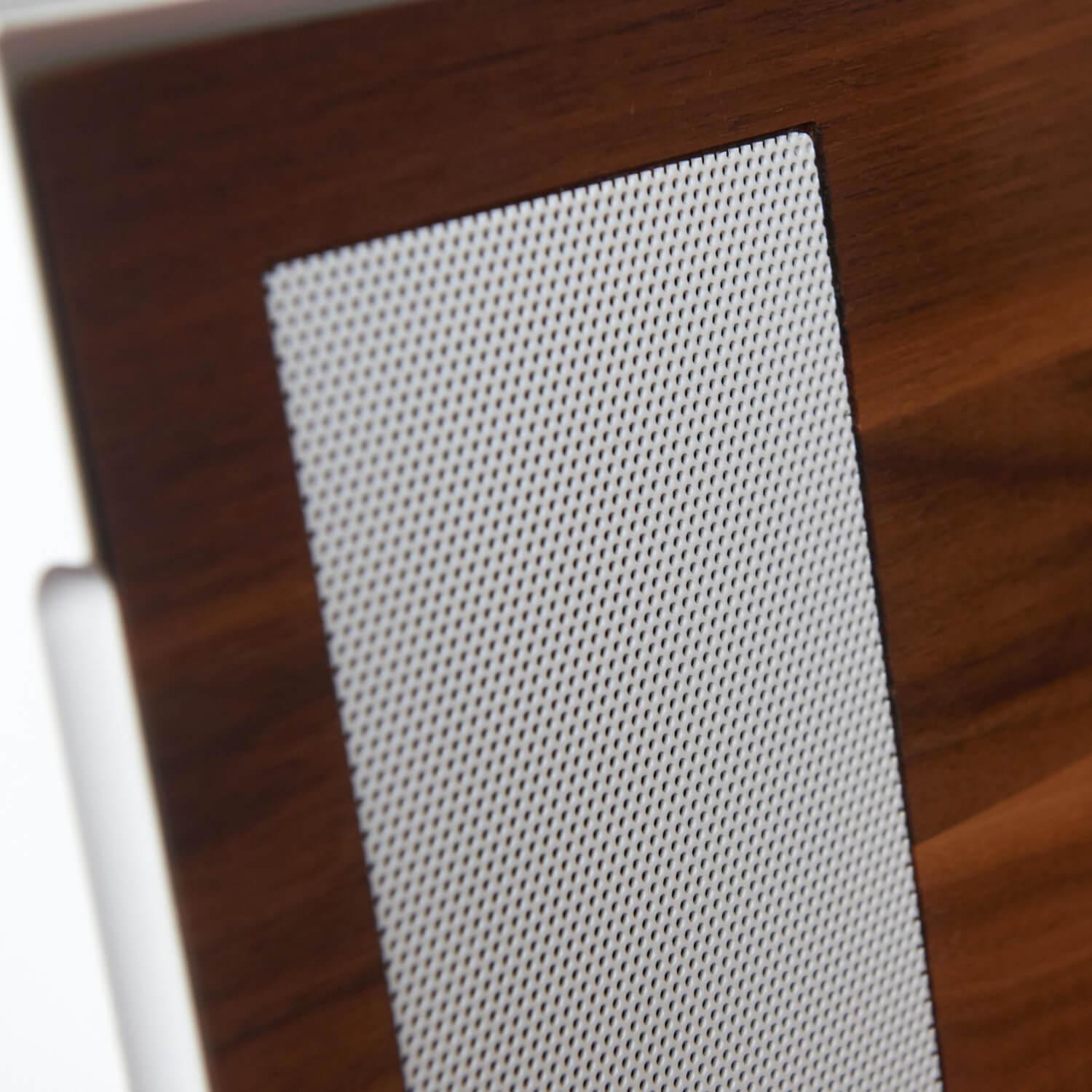 Pönnighaus - Sound-Lowboard Holz Weiß Gestell Metall - 5