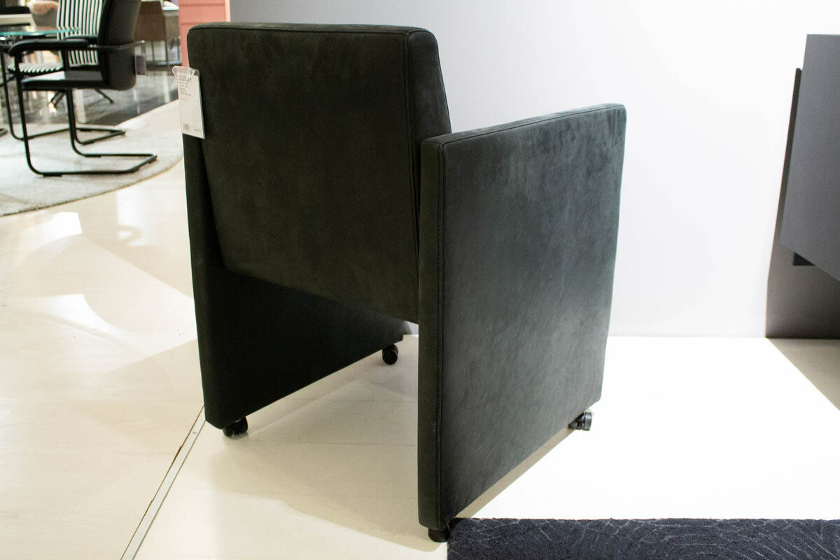 Cramer Polstermanufaktur - Stuhlsessel Acapella NEU 6er Set Leder Davos 0522 Schwarz  - 4