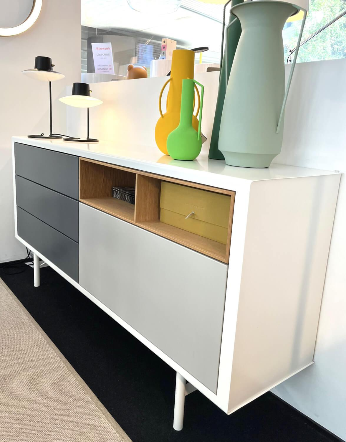 Müller Möbelwerkstätten - Sideboard Modular Sideboard Modular von Müller Möbelfabrikation Stahl Lackiert - 2
