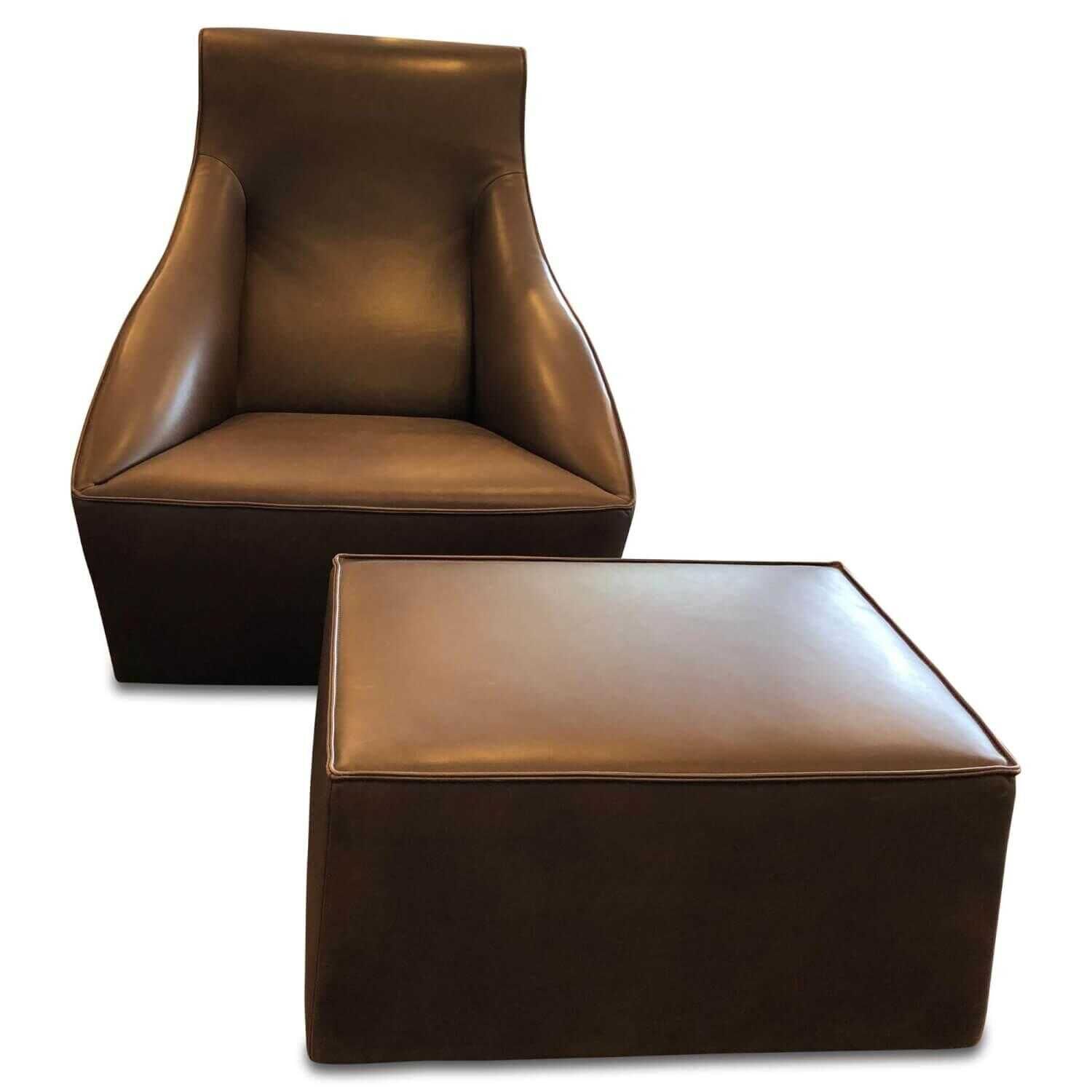 molteni-c-sessel-doda-dplg-drehbar-leder-moro-braun-inklusive-hocker-puff-easy-34abfad02c984iUY2dnNZW9Lm Molteni & C - Sessel Doda DPLG Drehbar Leder Moro Braun inklusive Hocker Puff Easy - 1