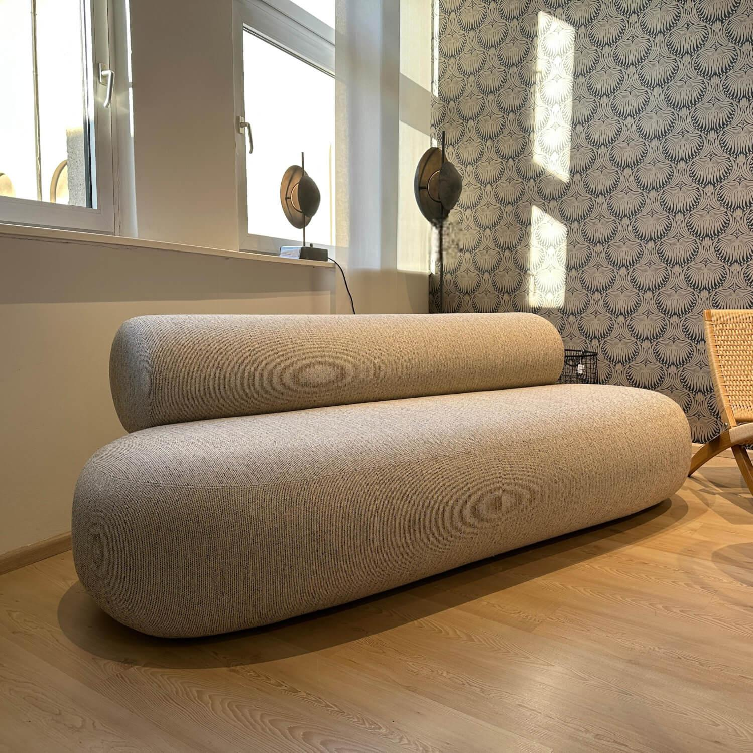 Norr - Sofa Hippo Stoff Savanna 0122 Grau Beige - 5