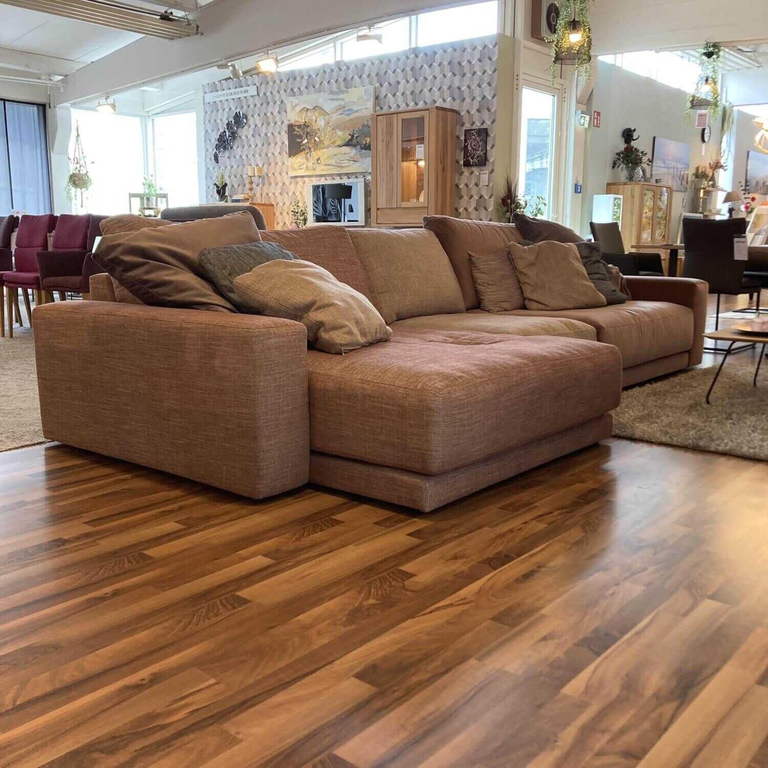 Meisterstücke - Ecksofa Manhattan Stoff Veni 09 Dante 01 Rosa - 1