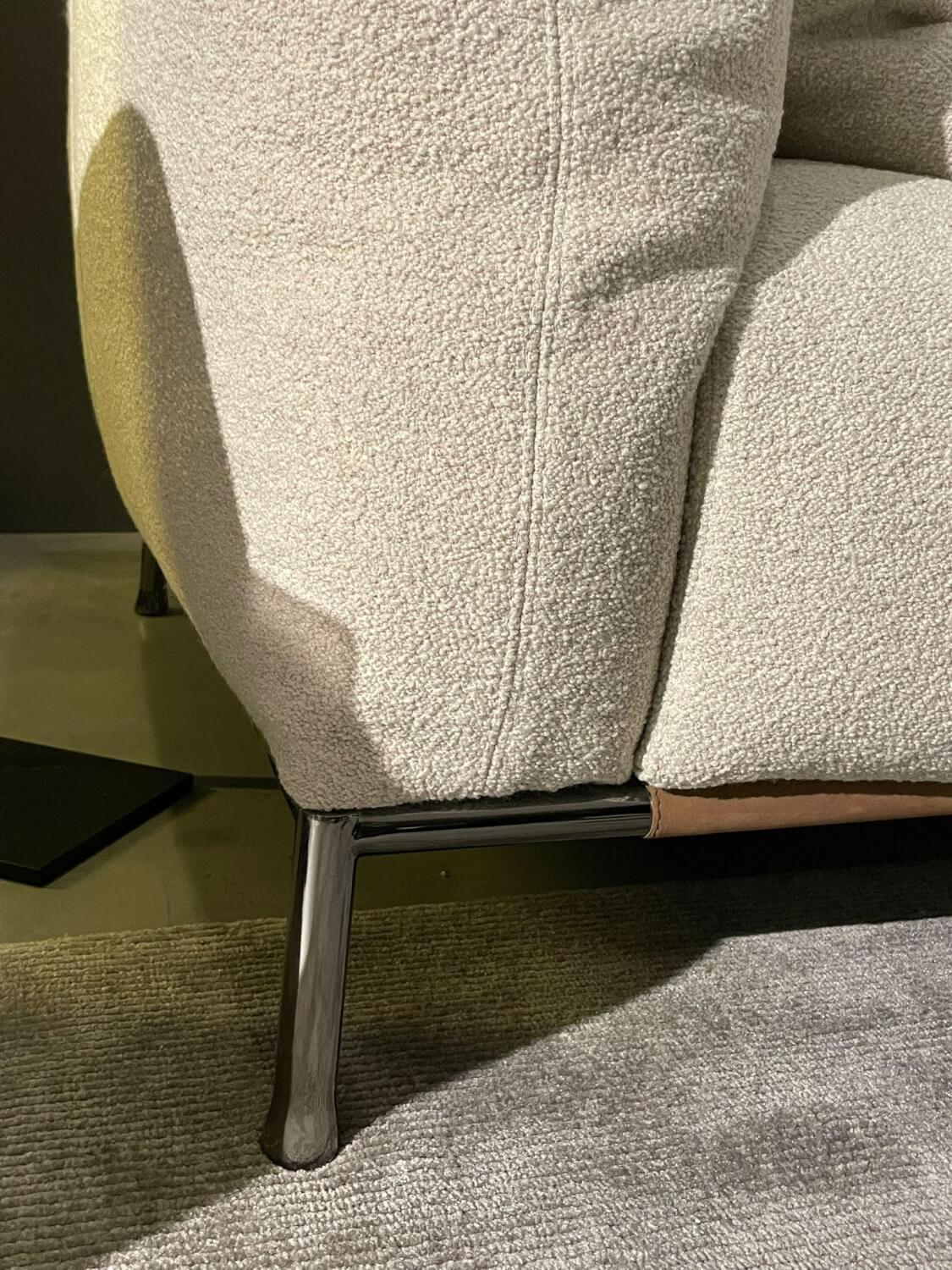 Cierre - Wohnlandschaft Chapeau Stoff Cat. 2 Orsetto 01/2 Beige mit 6 Kissen - 2