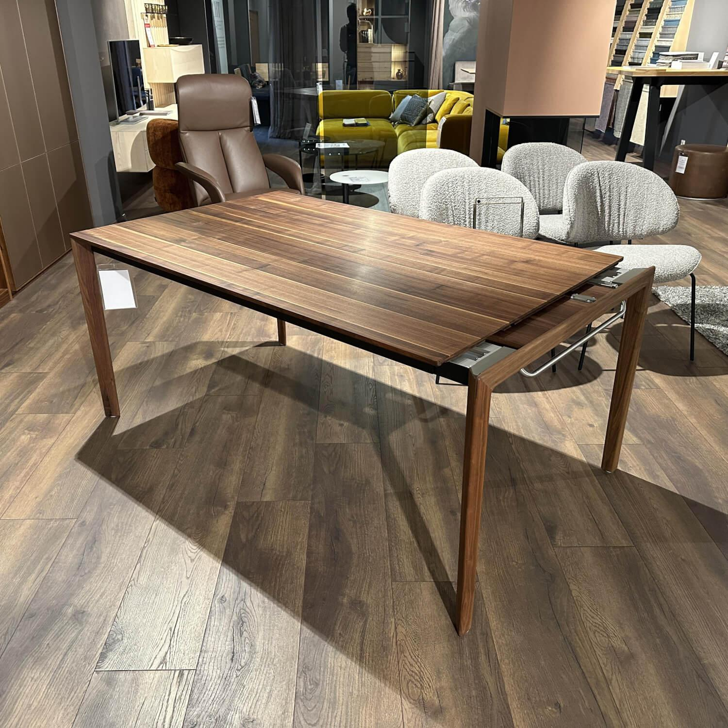 Team 7 - Esstisch Tak Ausziehbar Nussbaum Geölt Gestell Nussbaum - 2