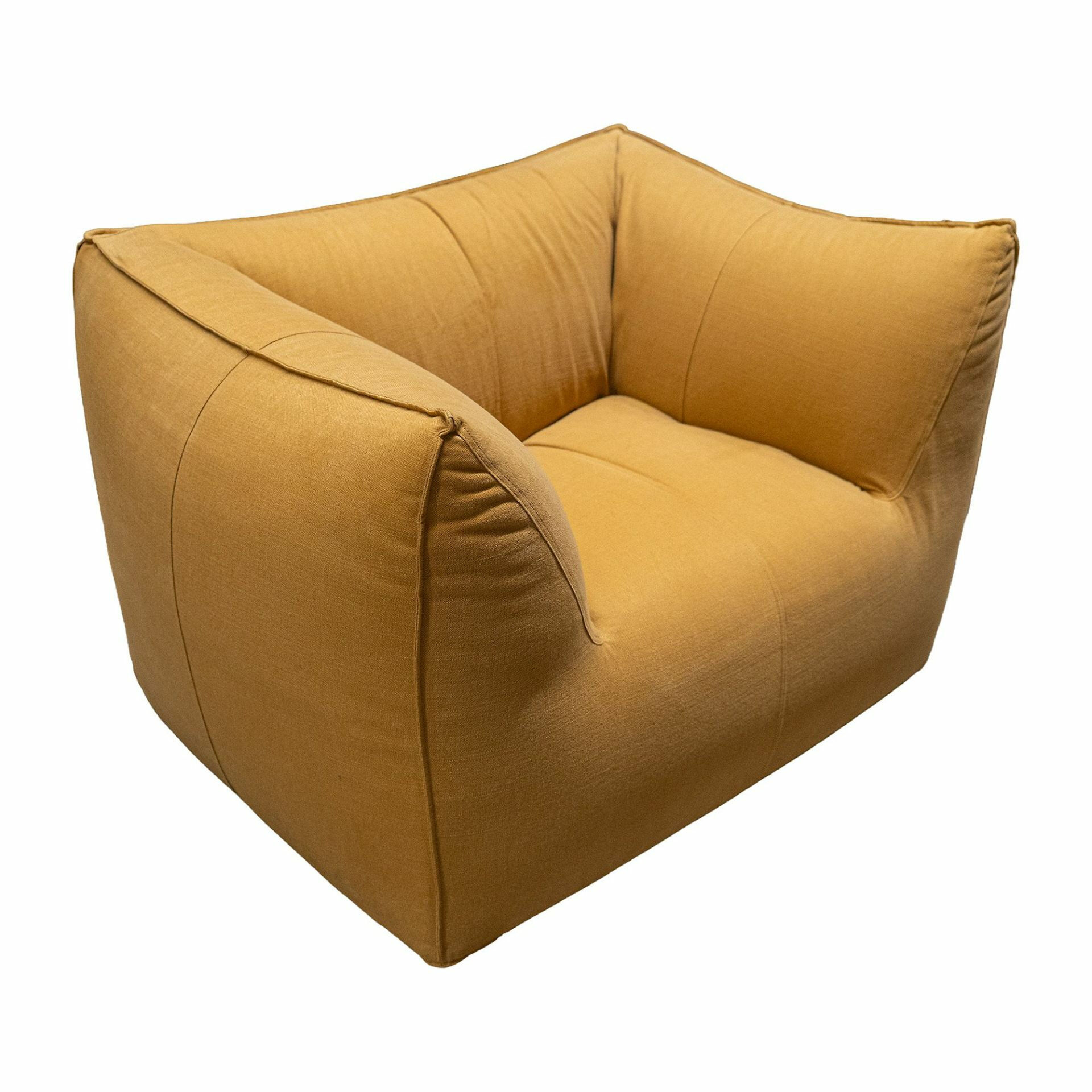 B&B Italia - Sessel Le Bambole LBA1 Stoff Asolo Senf 2129450 Gelb - 1