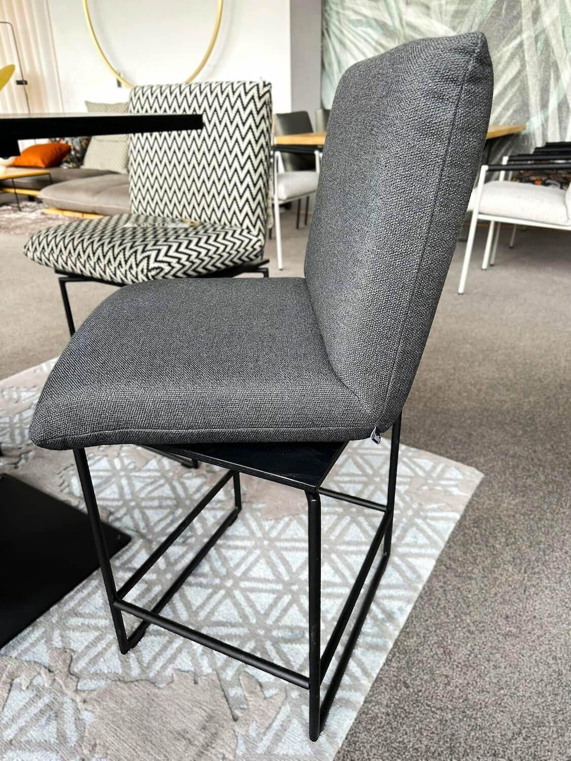 Bullfrog - Essgruppe Thekla Holz Esche Schwarz Stoff Gemischt Gestell Metall Schwarz Pulverbeschichtet - 11