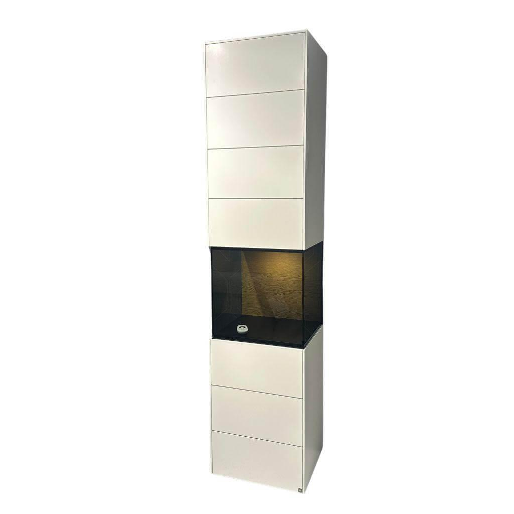 Musterring - Hängeregal Q-Media 2.0 Mattglas Lack Fango Grau (2 Stk. Verfügbar) - 1