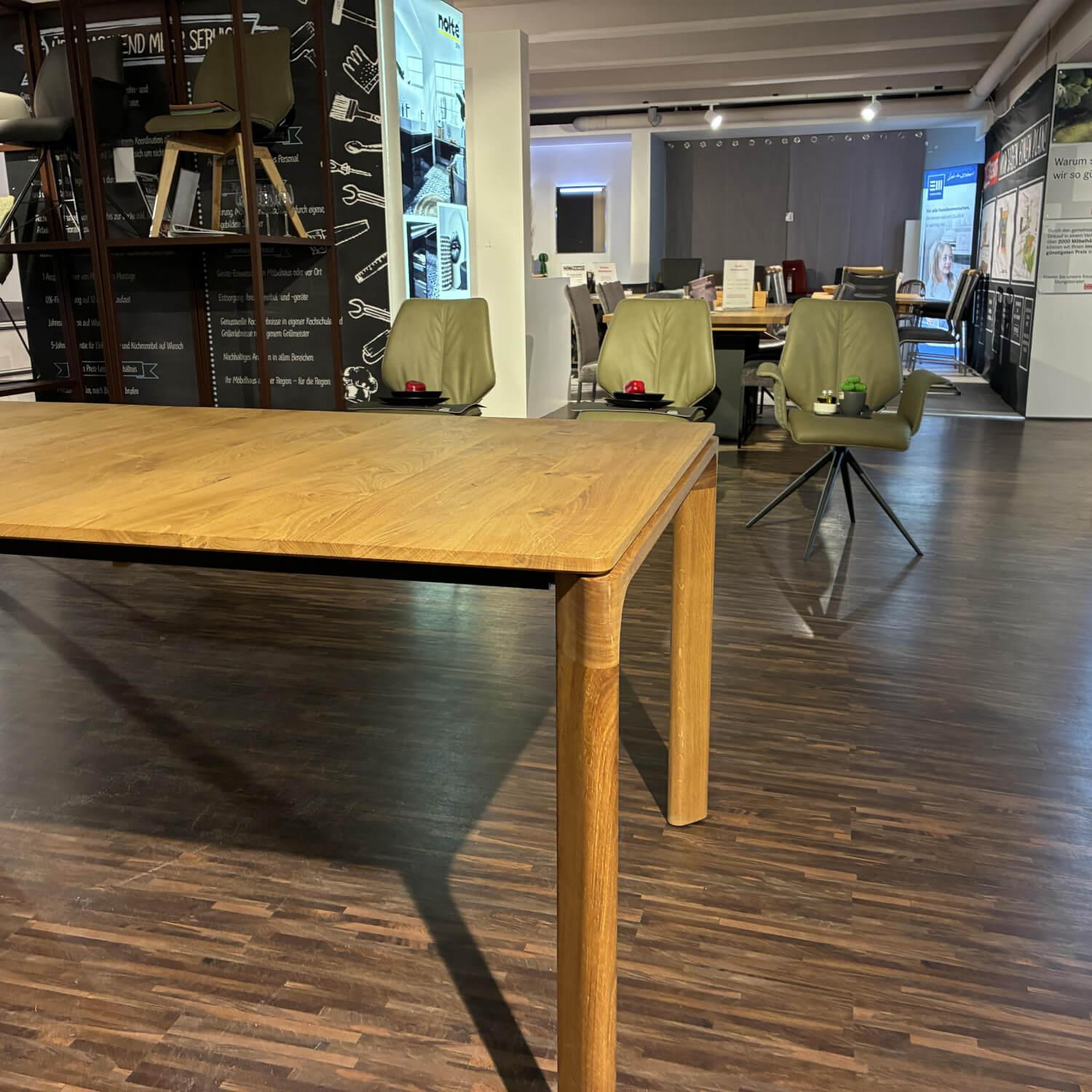 kf furniture - Esstisch C 3429 Contur 3400 Astige Eiche Pigmentiert Mit Klappeinlagen - 6