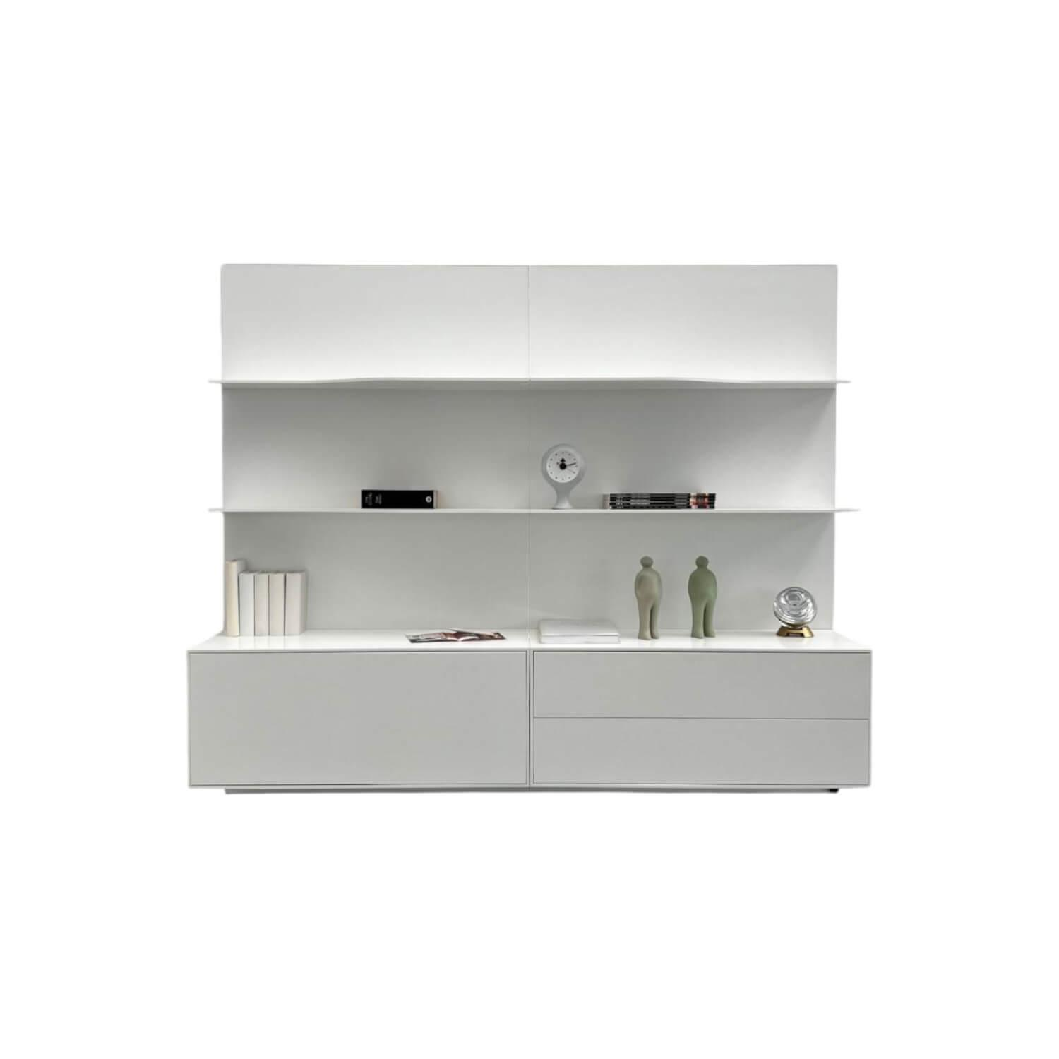 MDF Italia - Paneelwand Wave Lack Weiß - 1