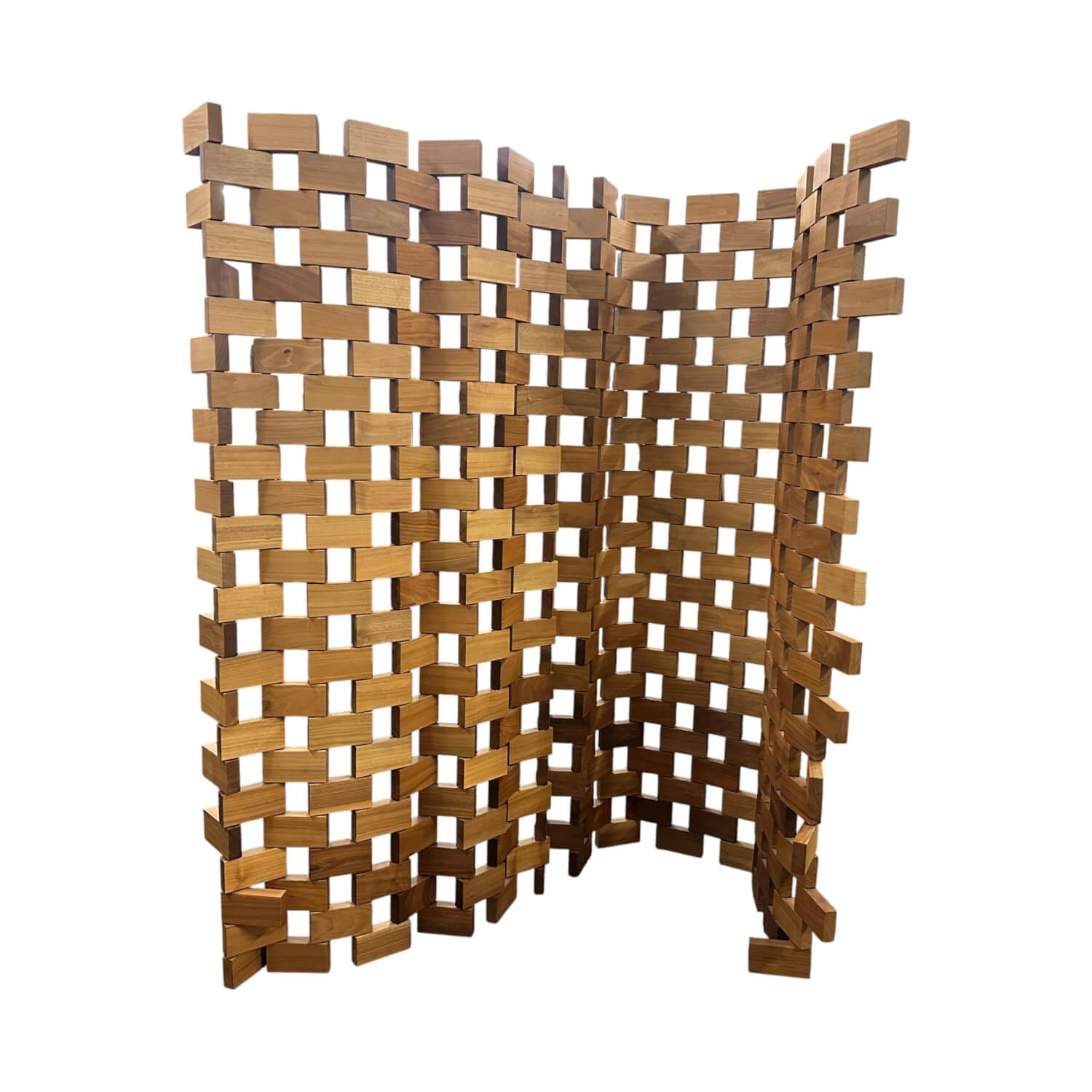 Cassina - Paravent Ambassade Nussbaum Massiv - 1