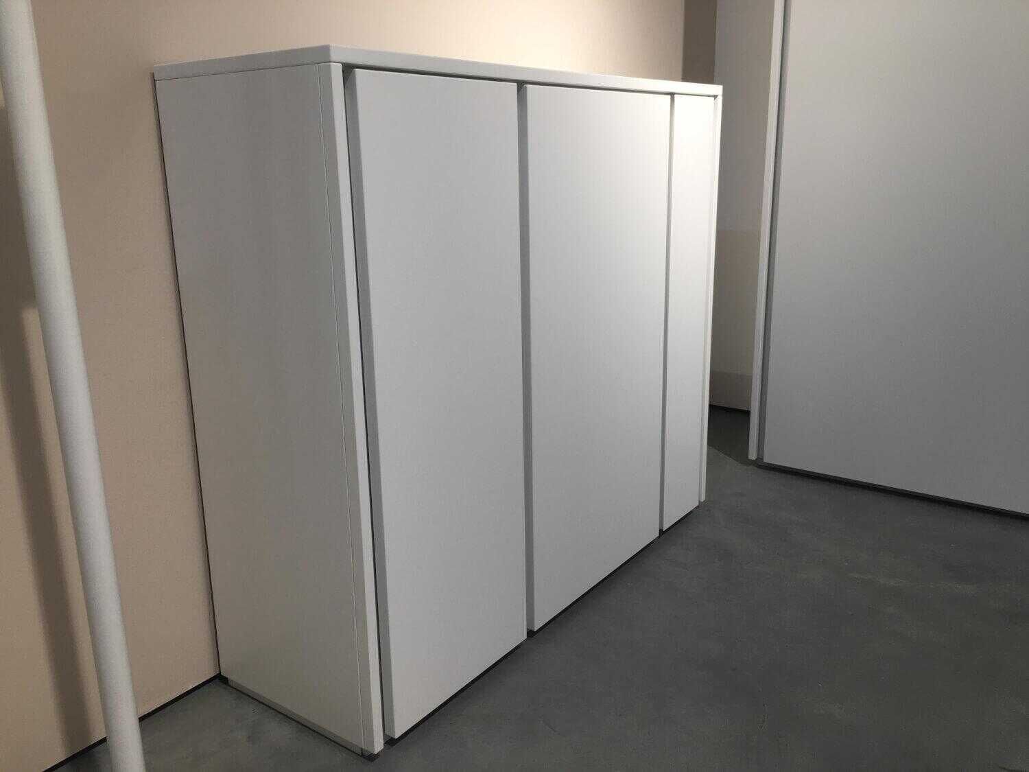 Schönbuch - Aktenschrank Stripes Lack Schneeweiß 54 3-Türig - 5