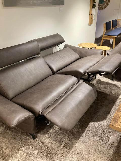 himolla - Garnitur 1926 Leder 27 K-Eleganza Dunkelbraun 2 Sofas - 5