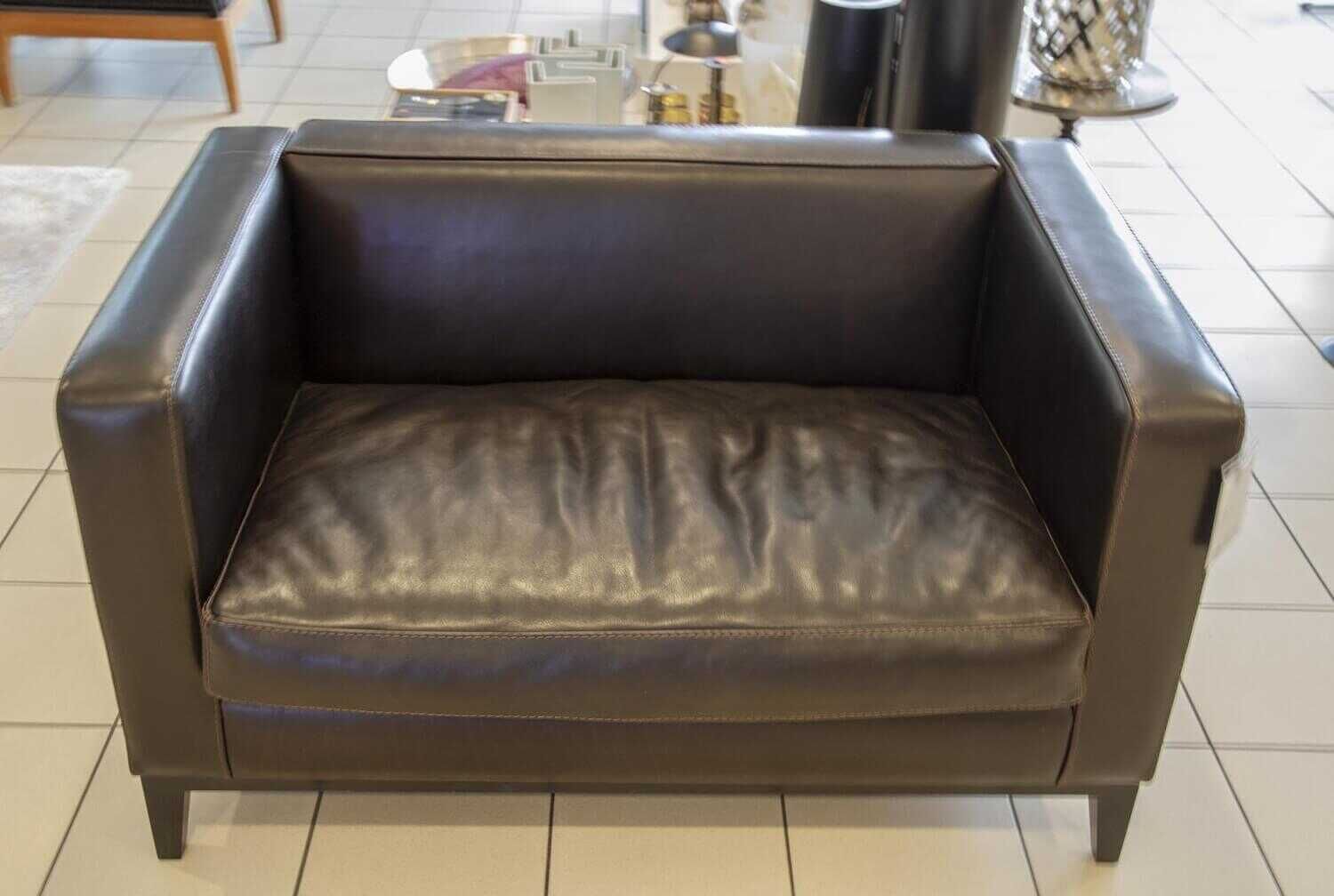 lambert-sofa-stanhope-lackleder-gl-C3-A4nzend-schokoladenbraun-f-C3-BC-C3-9Fe-massivholz-braun-d272cdc2d30c Lambert - Sofa Stanhope Lackleder Glänzend Schokoladenbraun Füße Massivholz Braun - 3