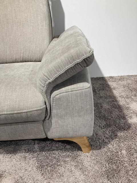 Natura - Ecksofa Tulsa KS Stoff 20 Longlife Easy Desert Beige mit 2 Kopfstützen - 9