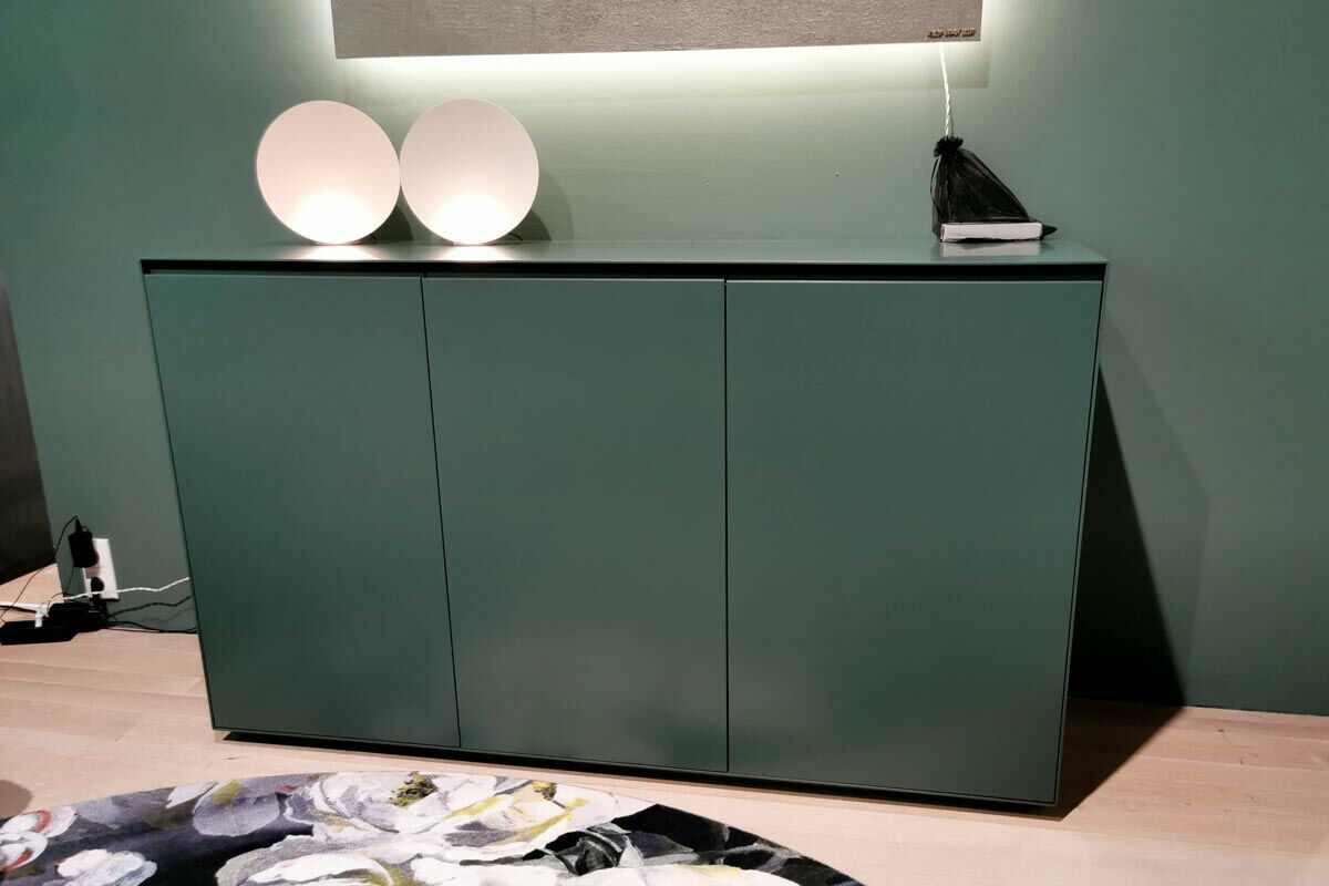 Piure - Sideboard Nex Side MDF Mattlack P49 Sage Salbei Grün - 5
