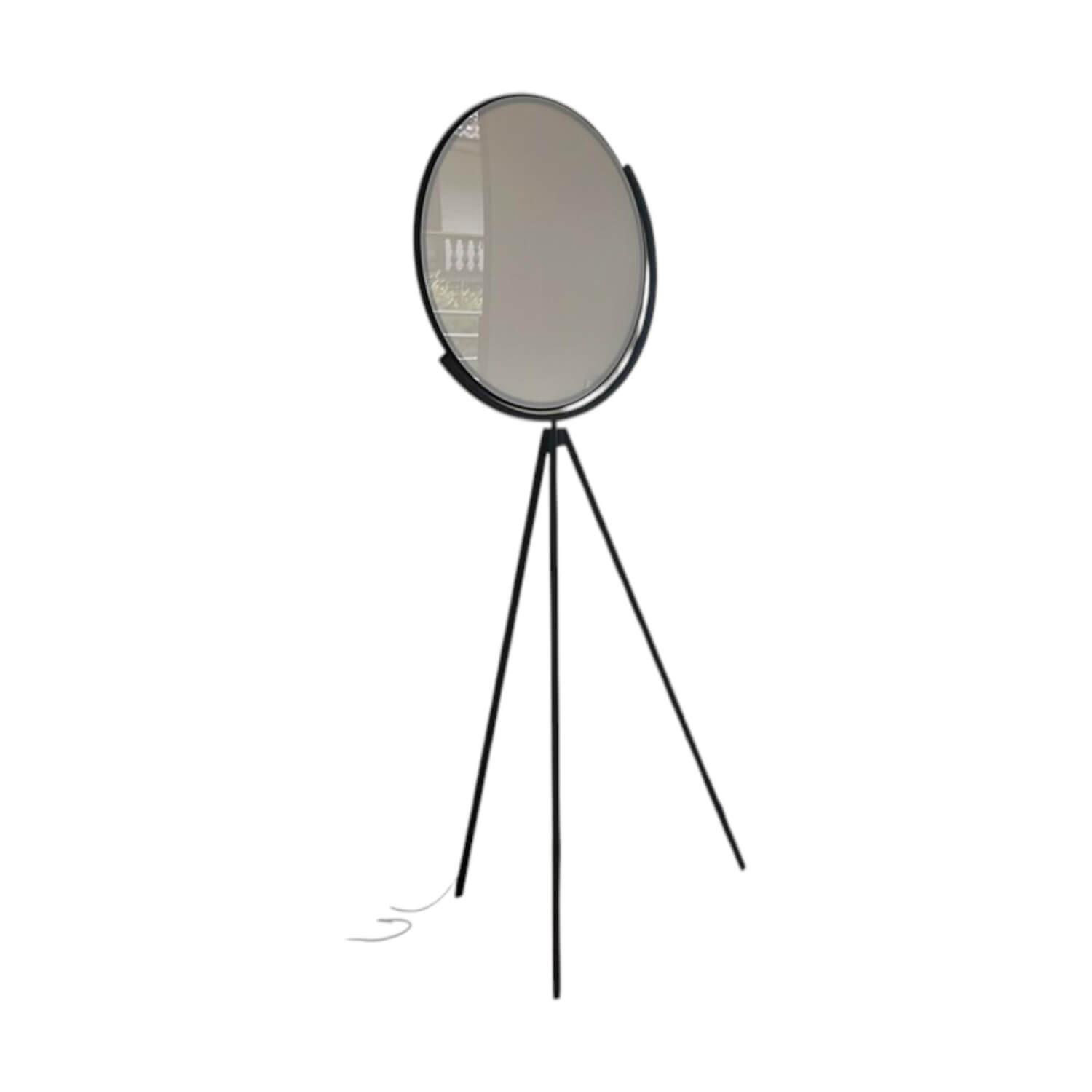 Flos - Standleuchte Superloon F6630030 Aluminium Schwarz Mit Tastdimmer - 1