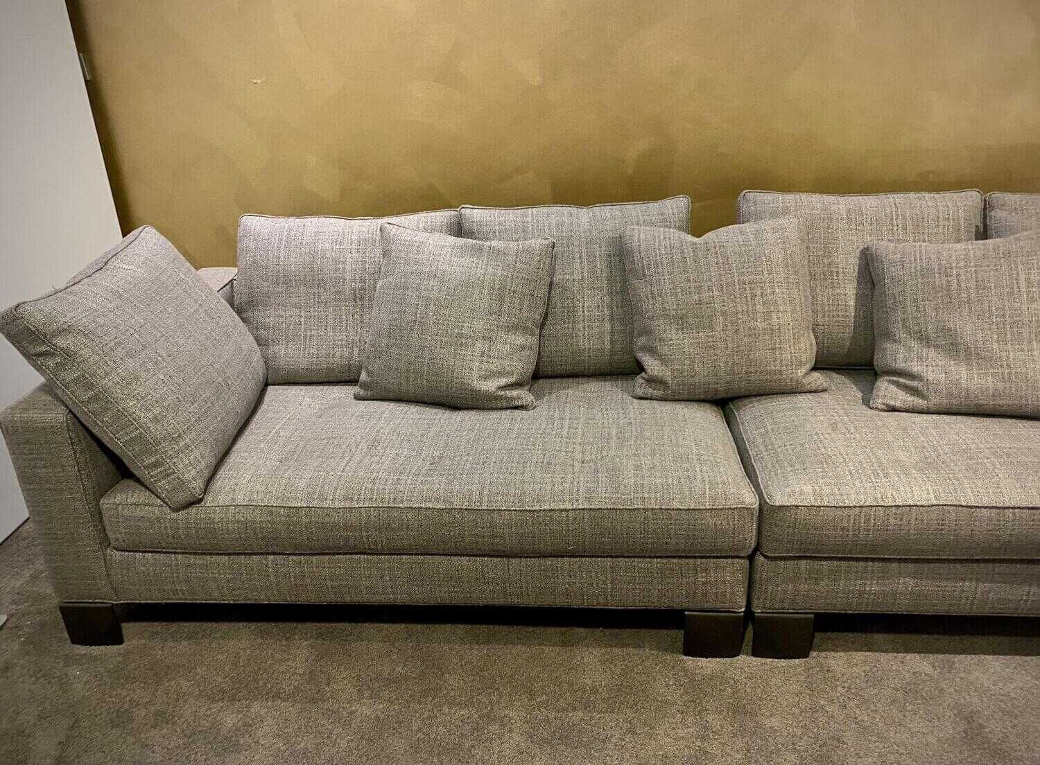Minotti - Sofagruppe Pollock Stoff Bright Dunkelgrau - 2