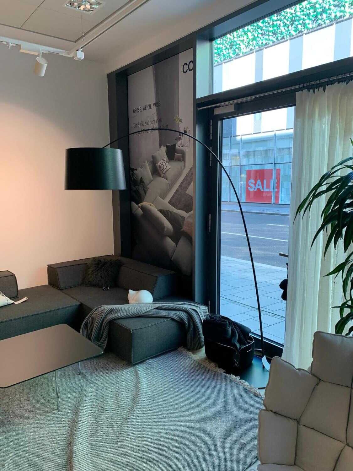 Foscarini - Bogenleuchte Twiggy LED  Schwarz Lackiert - 1