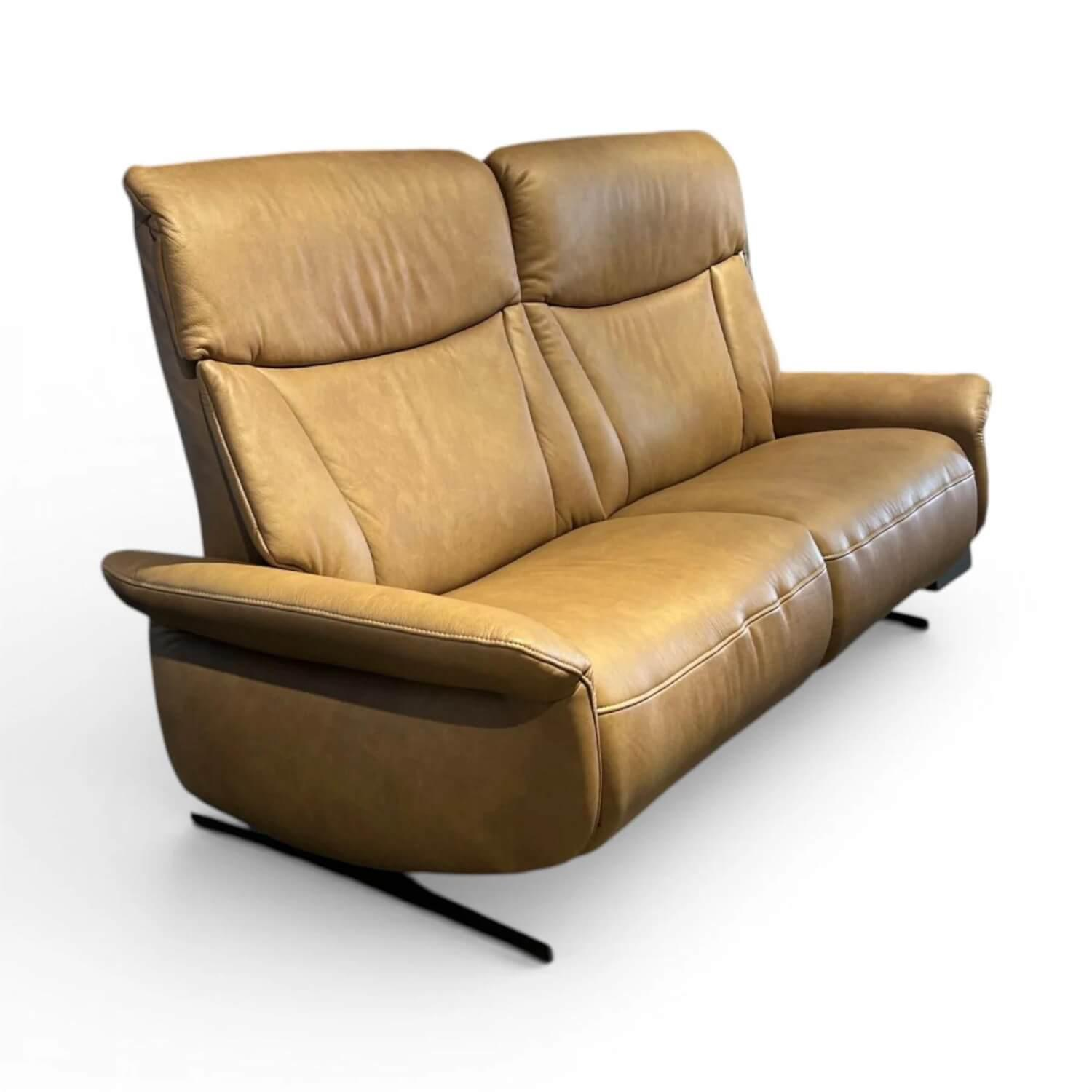 himolla - Sofa 4473 Varia Leder Eleganza Tortuga Füße Metall Schwarz Mit Elektr. Wall-Free-Funktion, Kopfteilverstellung, Nackenverstellung - 3