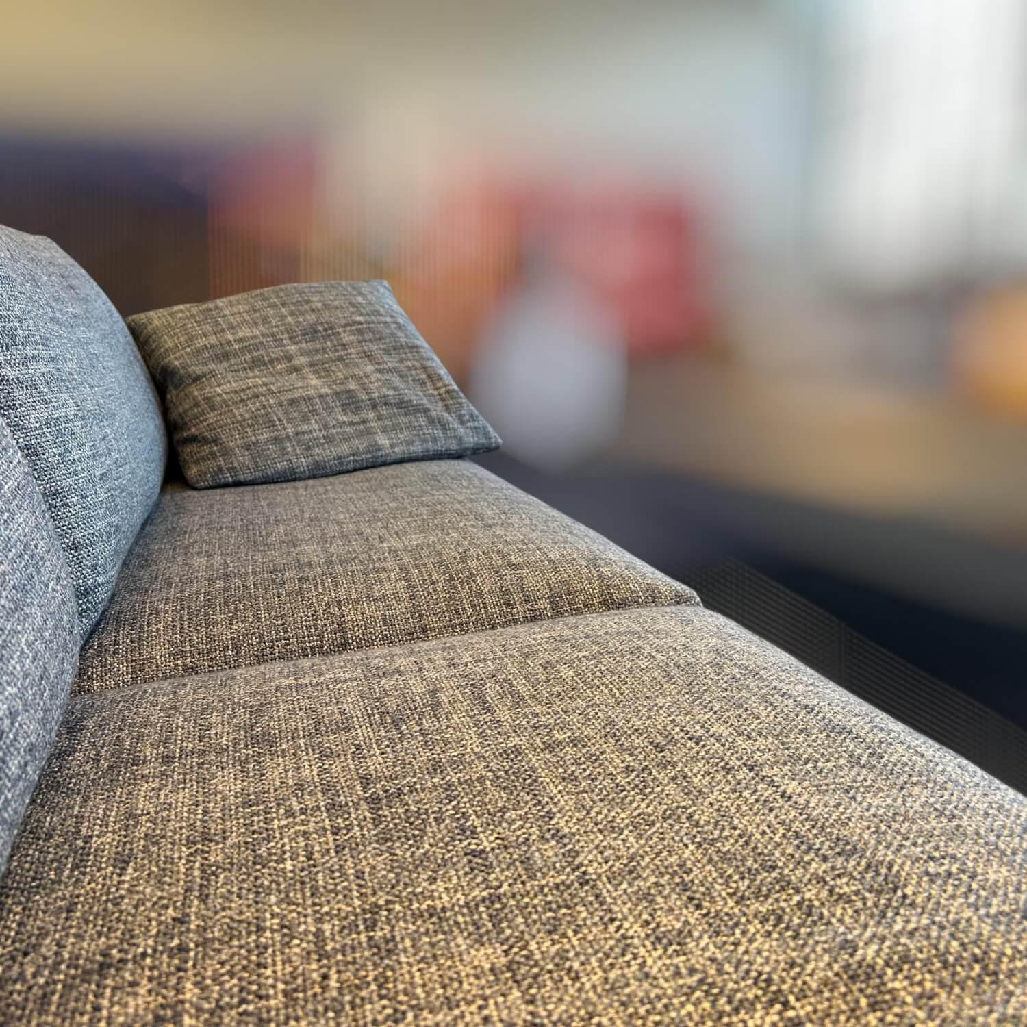 Bielefelder Werkstätten - Sofa Inspiration Stoff Taylor BW1771-151 Grau Blau - 3