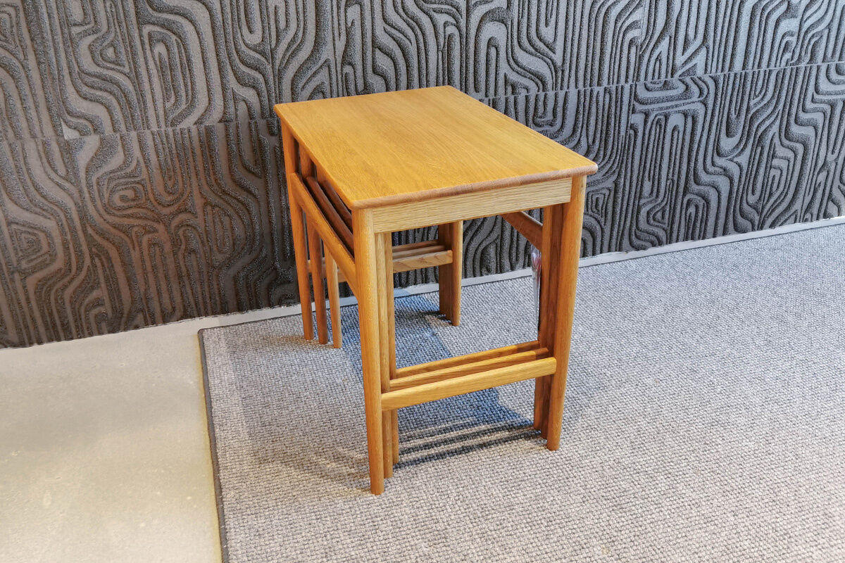 Carl Hansen & Søn - 3er Set Beistelltische Nesting Tables Eiche Geölt - 6