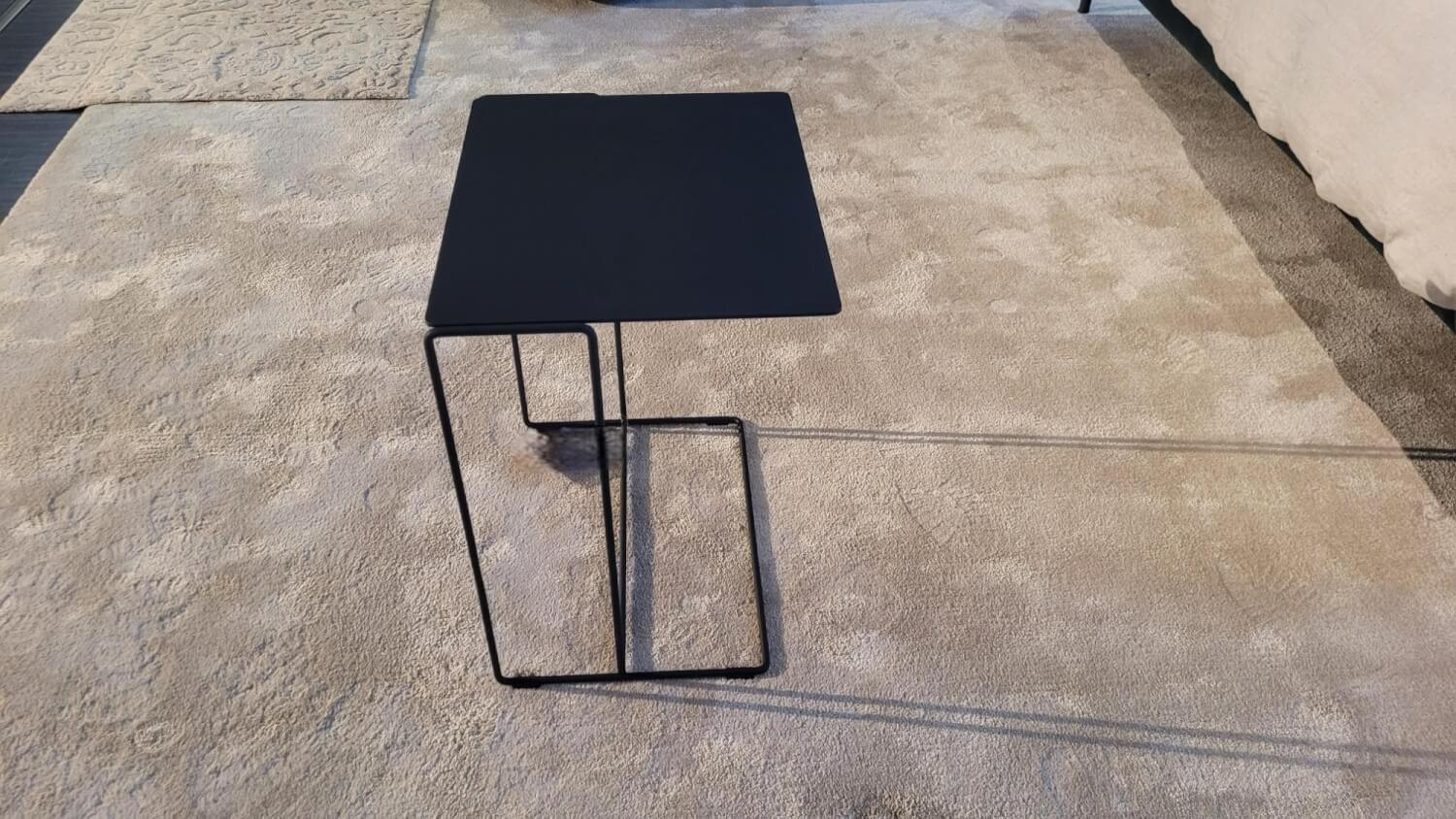 Walter Knoll - Beistelltisch Oki 131 T2 Platte Matt Pulverbeschichtet Schwarz Gestell Schwarz - 3