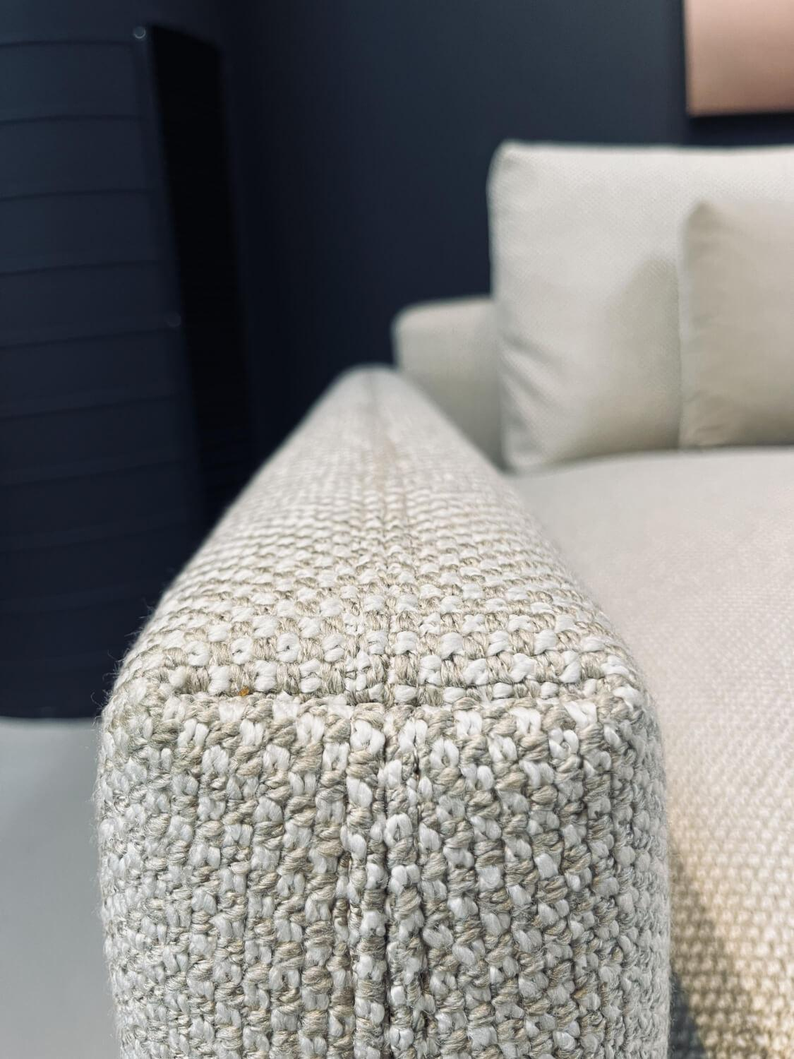 Rolf Benz - Ecksofa Nuvola Stoff 24.159 Kieselgrau Grau Fuß Aluminiumguss Verkehrsschwarz Schwarz Pulverbeschichtet Mit Kissen - 4