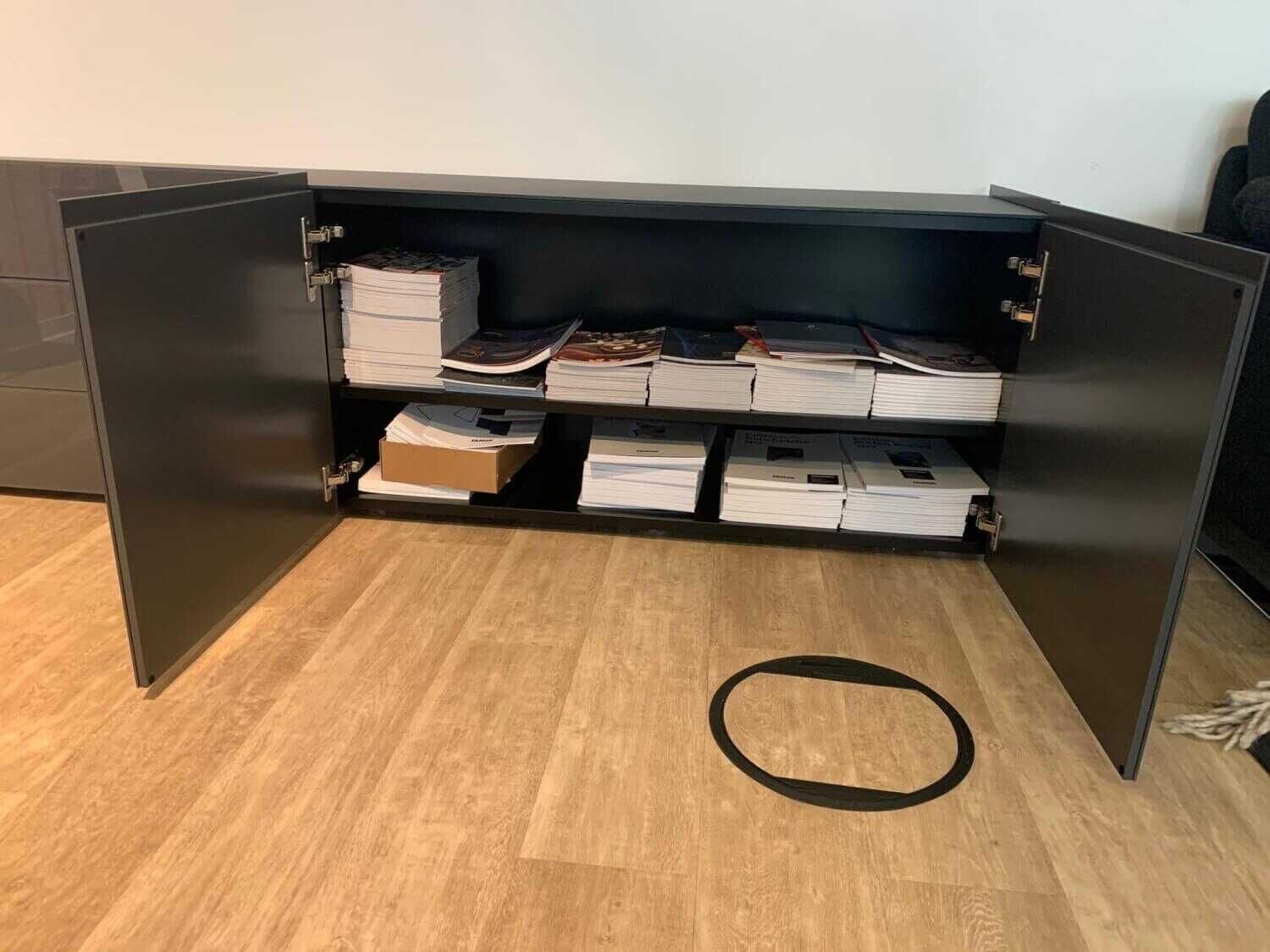 interl-C3-BCbke-sideboard-jurel-optiwhite-klarglas-mattglas-grau-eca32a3becea Interlübke - Sideboard Jurel Optiwhite Klarglas Mattglas Grau - 5