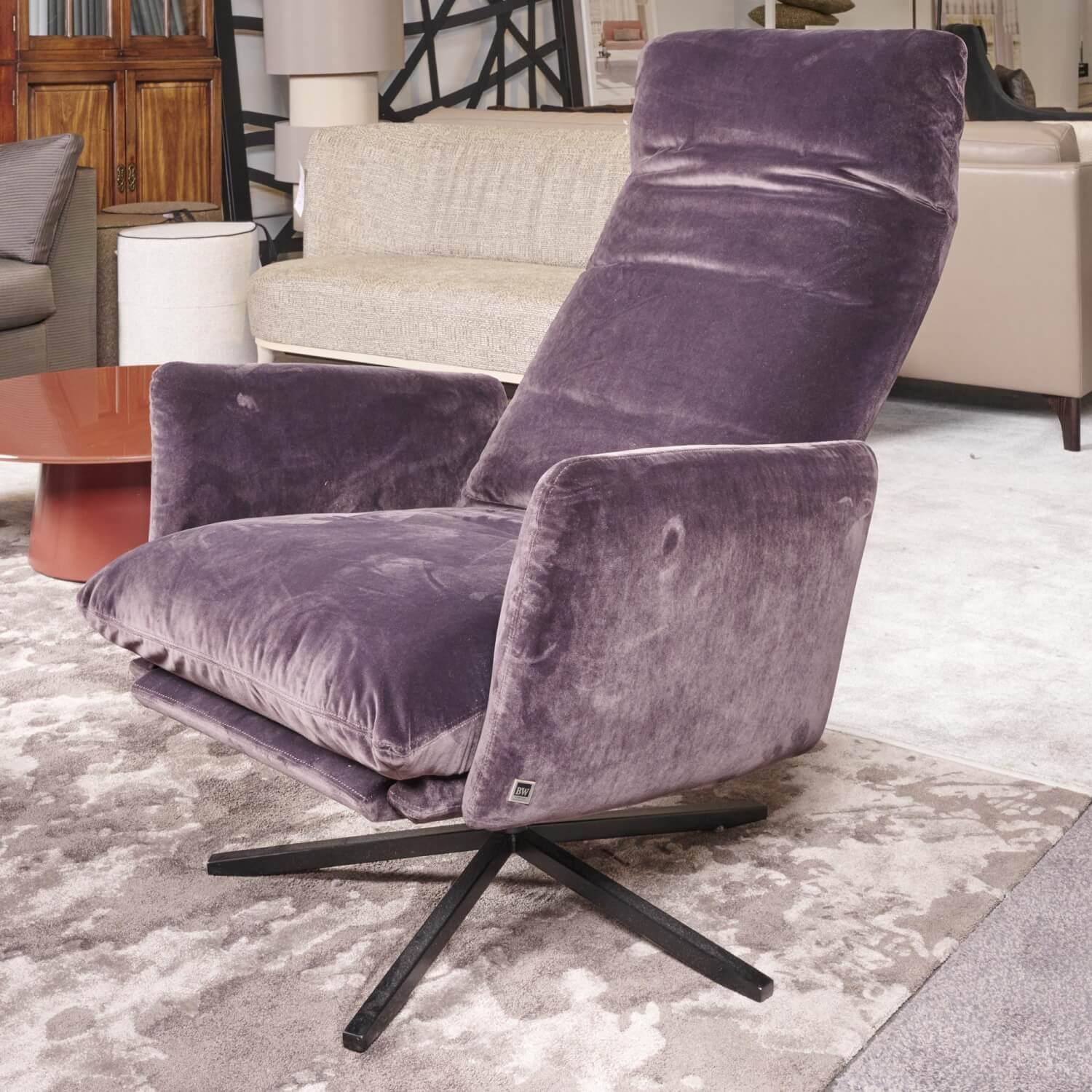 Bielefelder Werkstätten - Sessel Heavens Place Bezug Stoff City Velvet 095 Mit Fuß- Und Rückenteilverstellung - 3