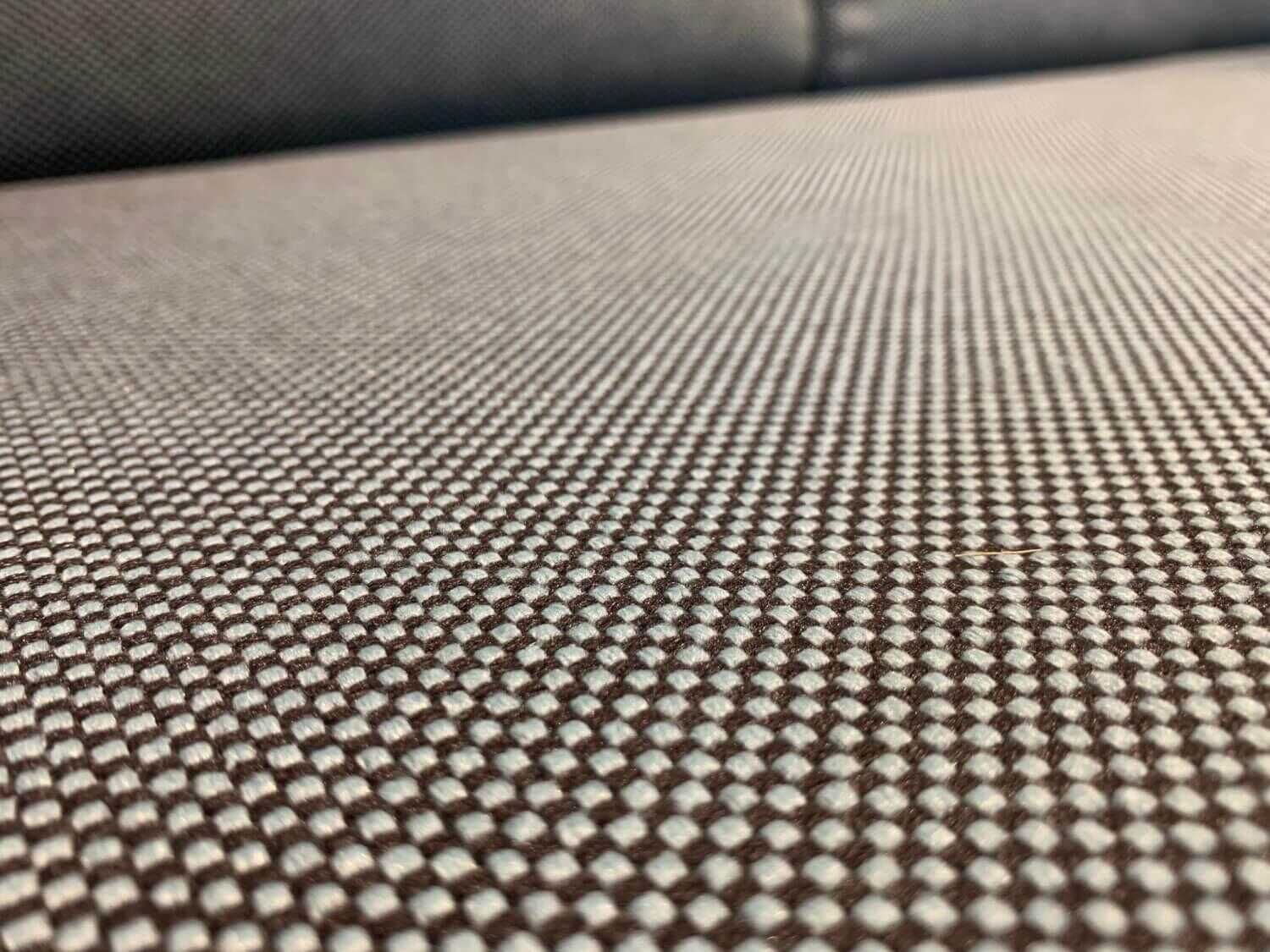 Vitra - Sofa Alcove Highback Zweisitzer Stoff Laser Eisblau Moorbraun - 4