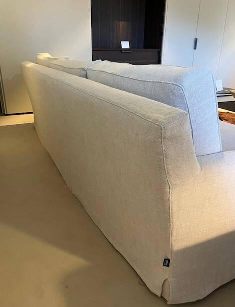 Arflex - Sofa Cousy Stoff Oxford Col 3 Leinen Beige - 7