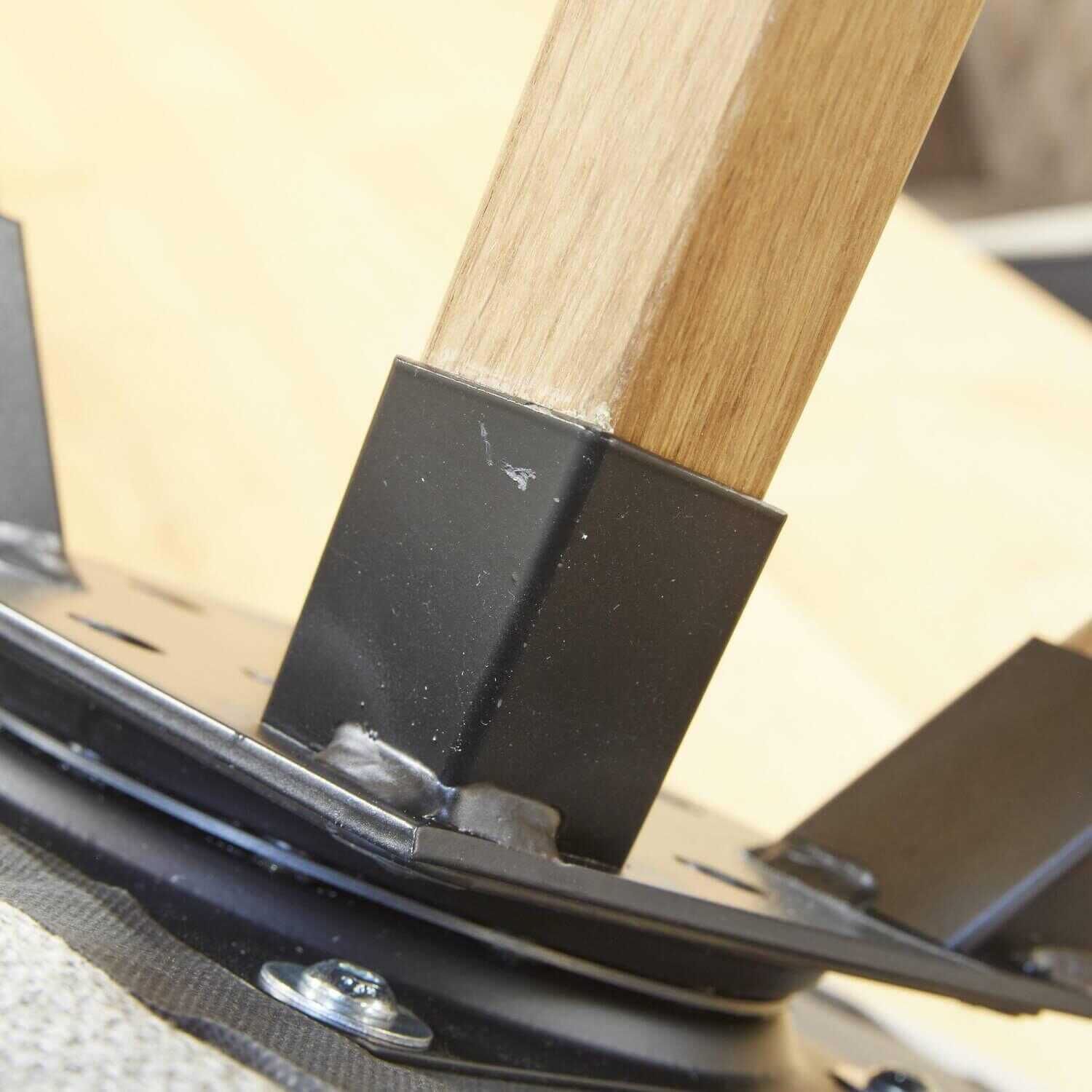 Natura - 6er-Stuhlgruppe 2 Mit Armlehne 4 Ohne Armlehne Stoffkombinationn Fiesta Grau - 5