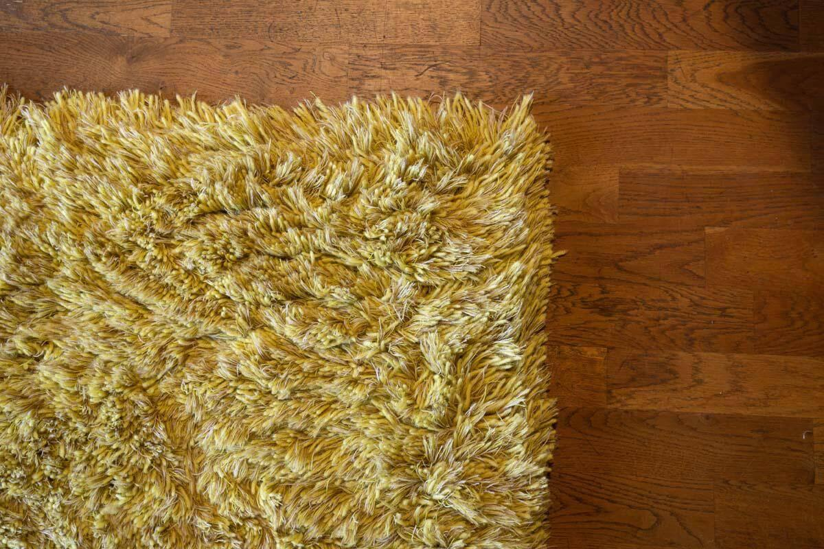 Teppich Bravoure 60 Wolle Hellgrün