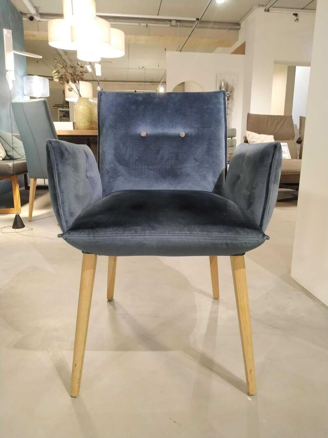 Mobitec - 6er-Set Stühle Soda H47 Stoff Lyon Steel Blau (Foto beispielhaft für 5) - 3