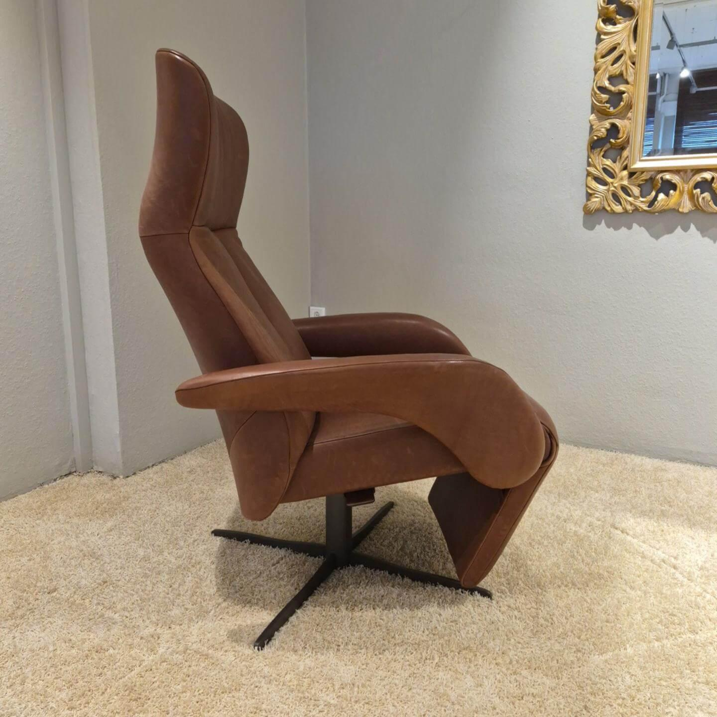 Jori - Relaxsessel Symphony 3860 MU-ME Leder Lotila Pralina Braun - 3