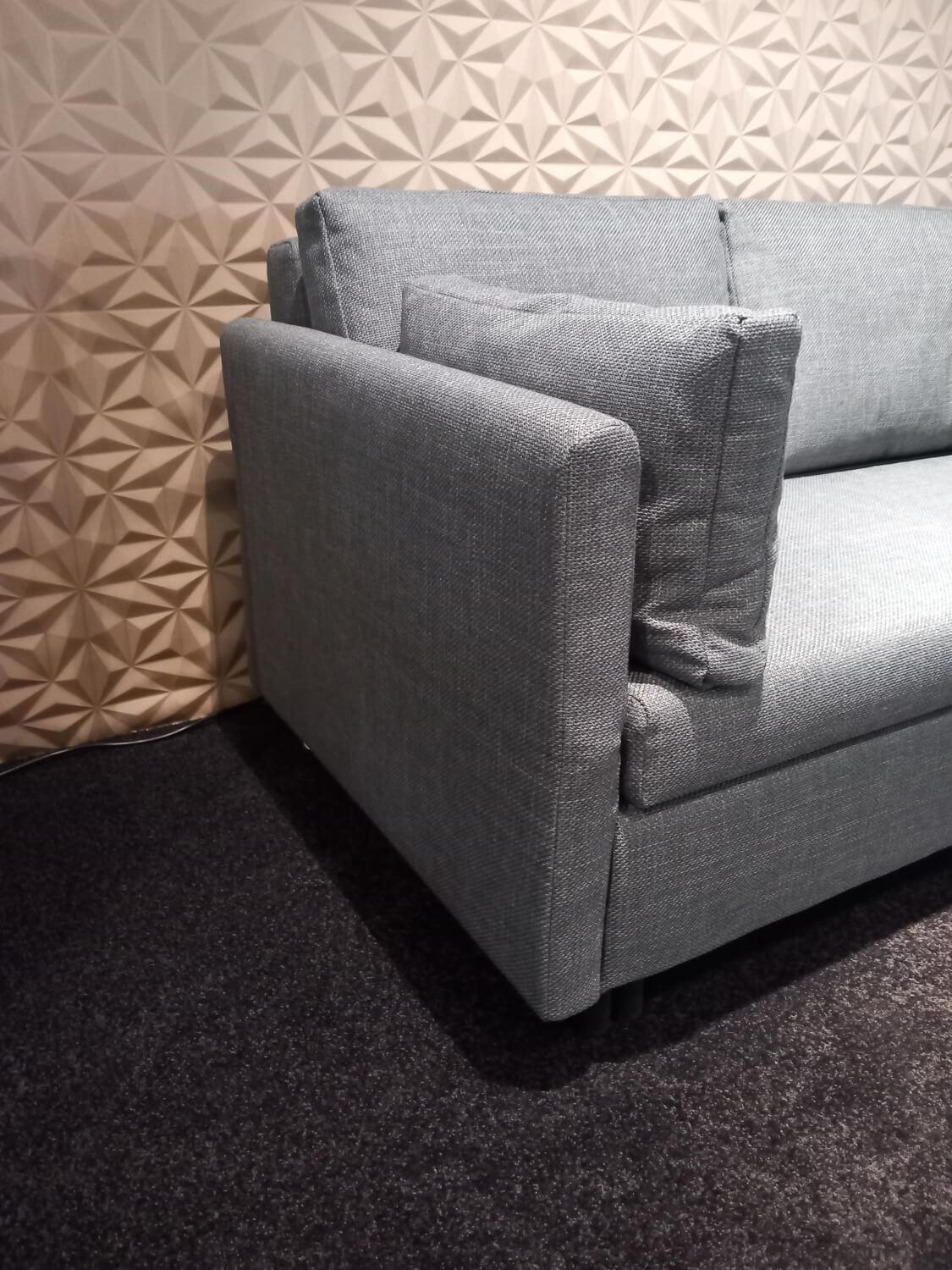 Signet - Schlafsofa Paula Stoff Imola Stahl Grau Mit Auszugsfunktion - 6