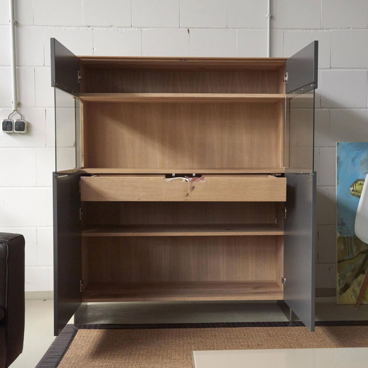 Pönnighaus - Highboard KT 2752 EOLV 2-door wild oak white oiled - 4