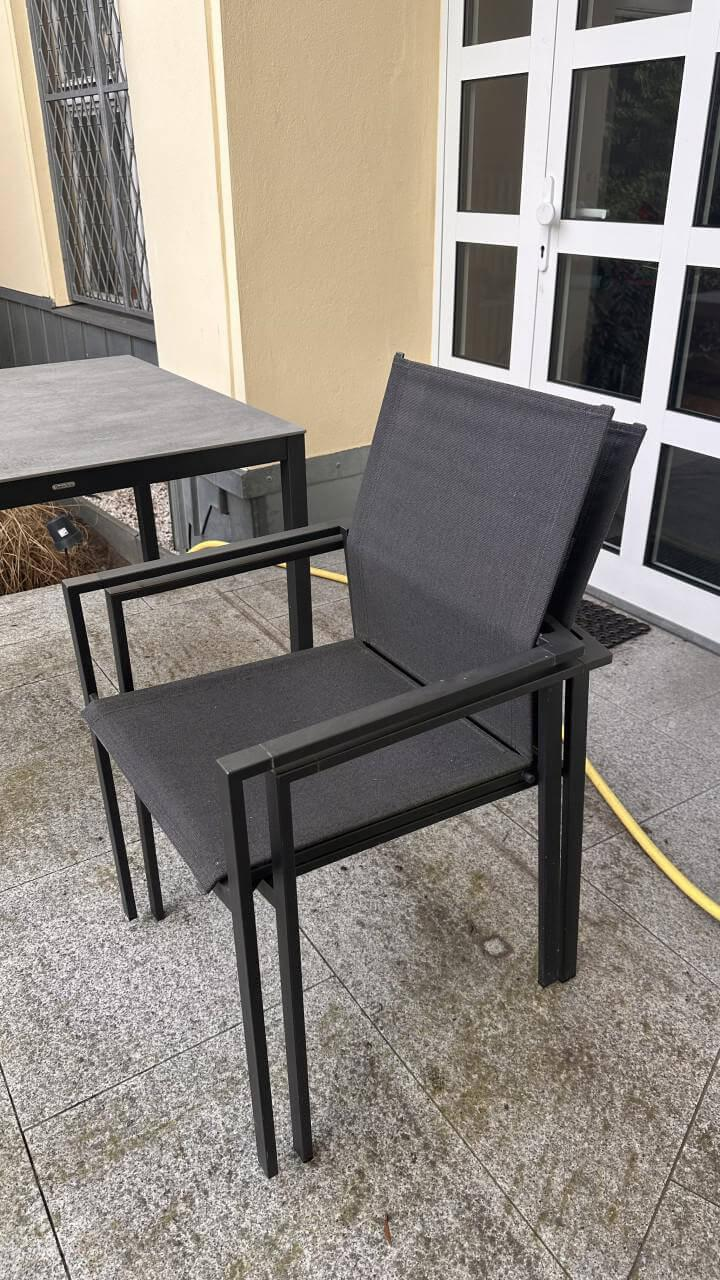 Barlow Tyrie - Essgruppe Outdoor Aura Bespannung Carbon Gestell Graphit Pulverbeschichtet - 4