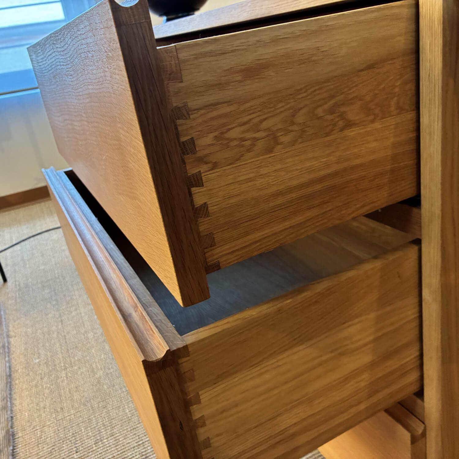 Riva1920 - Kommode Wabi Eiche Massiv Geölt Absetzung Eisen - 6