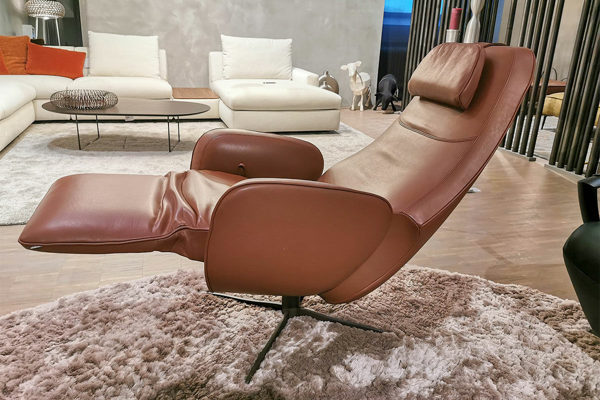 Jori - Relaxsessel Cosy Ghost Multi-Move Medi Leder Lipano Castagna Braun - 4