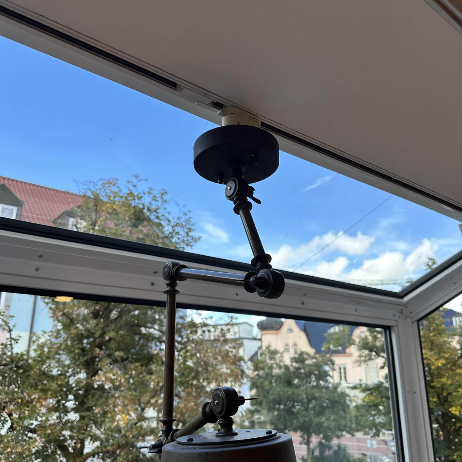 Il Fanale - Deckenleuchte Loft Eisen Farbton Bronze Antik Schwarz - 4