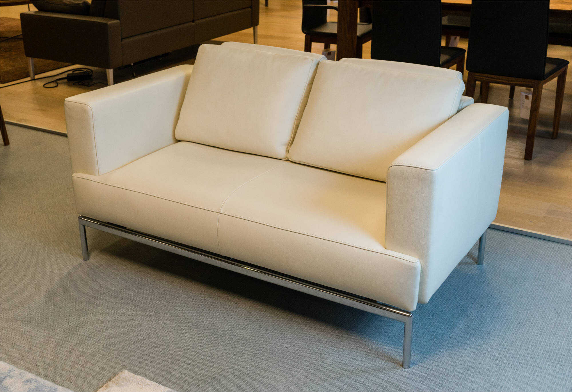 Sofa Easy in Weiss (mit Verstellfunktion)