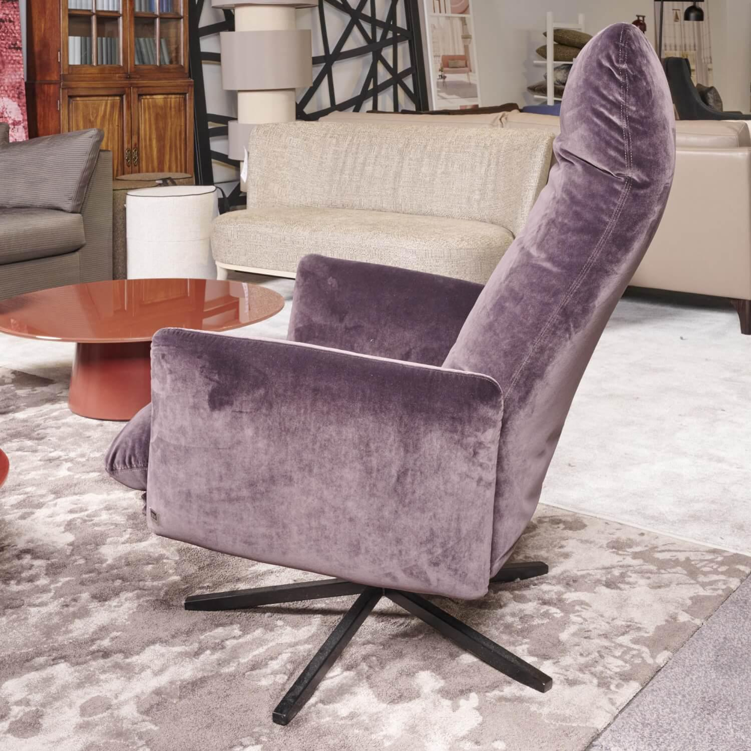 Bielefelder Werkstätten - Sessel Heavens Place Bezug Stoff City Velvet 095 Mit Fuß- Und Rückenteilverstellung - 8