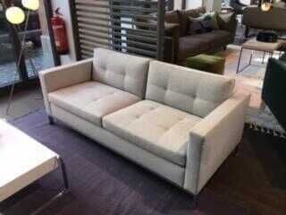 Walter Knoll - Sofa Foster Stoff Grau - 1